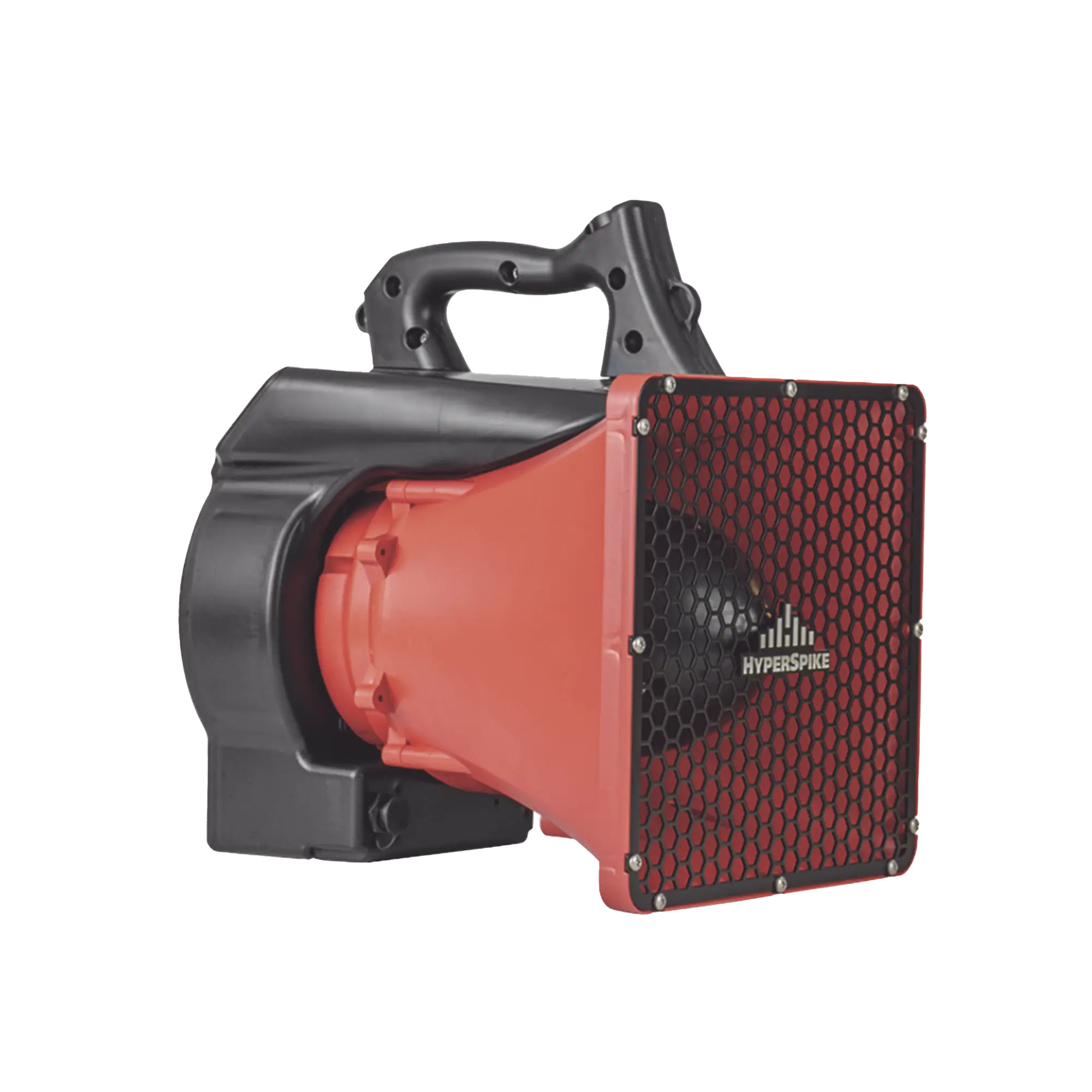 Altavoz Portátil De Alta Fidelidad HyperSpike® Serie HS-10, Con Aislante De Ruido, Color Rojo Con Negro