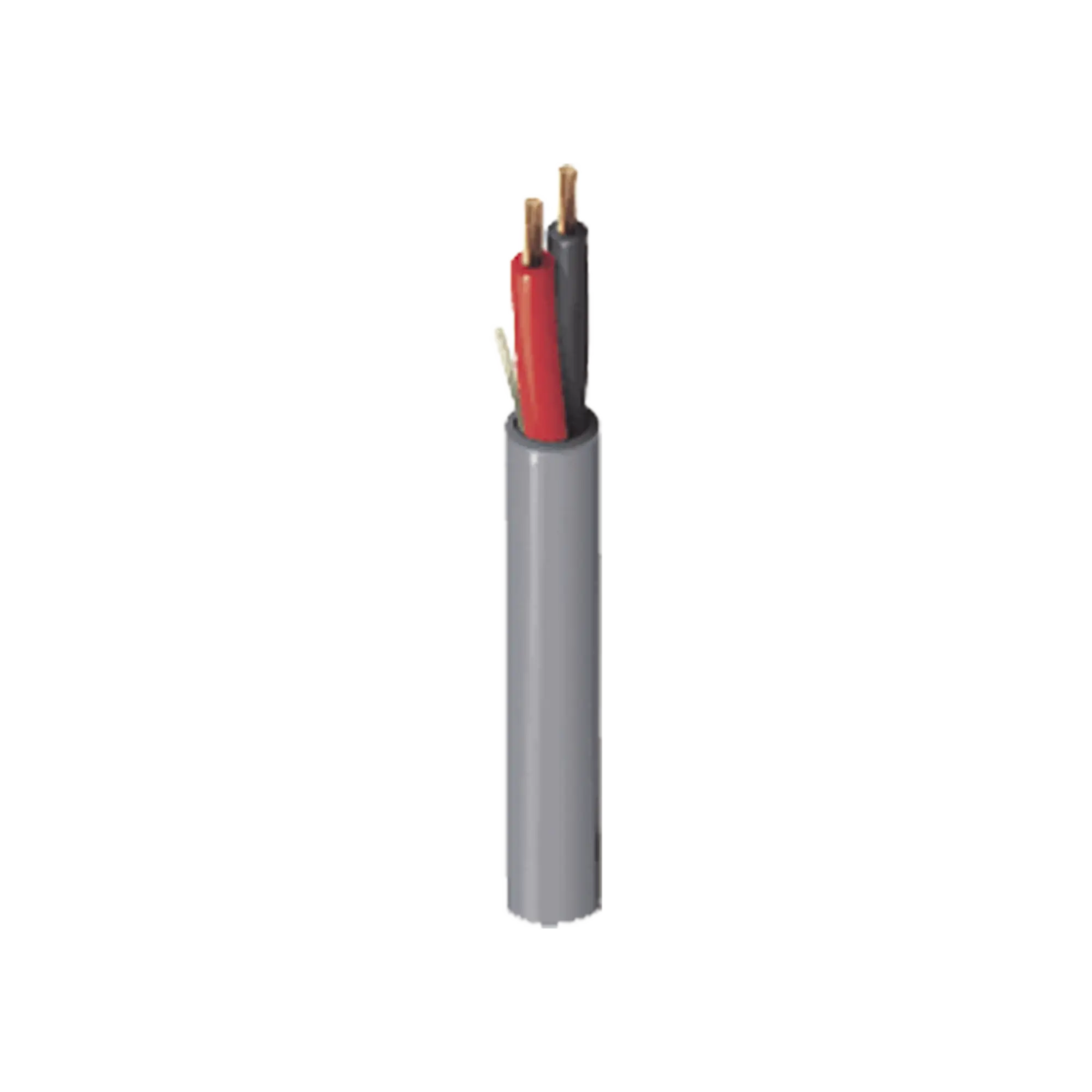 Bobina de 305 metros de cable / 2 x 16 AWG / Color Gris / Para aplicaciones multi propósito, seguridad, control de acceso, audio.