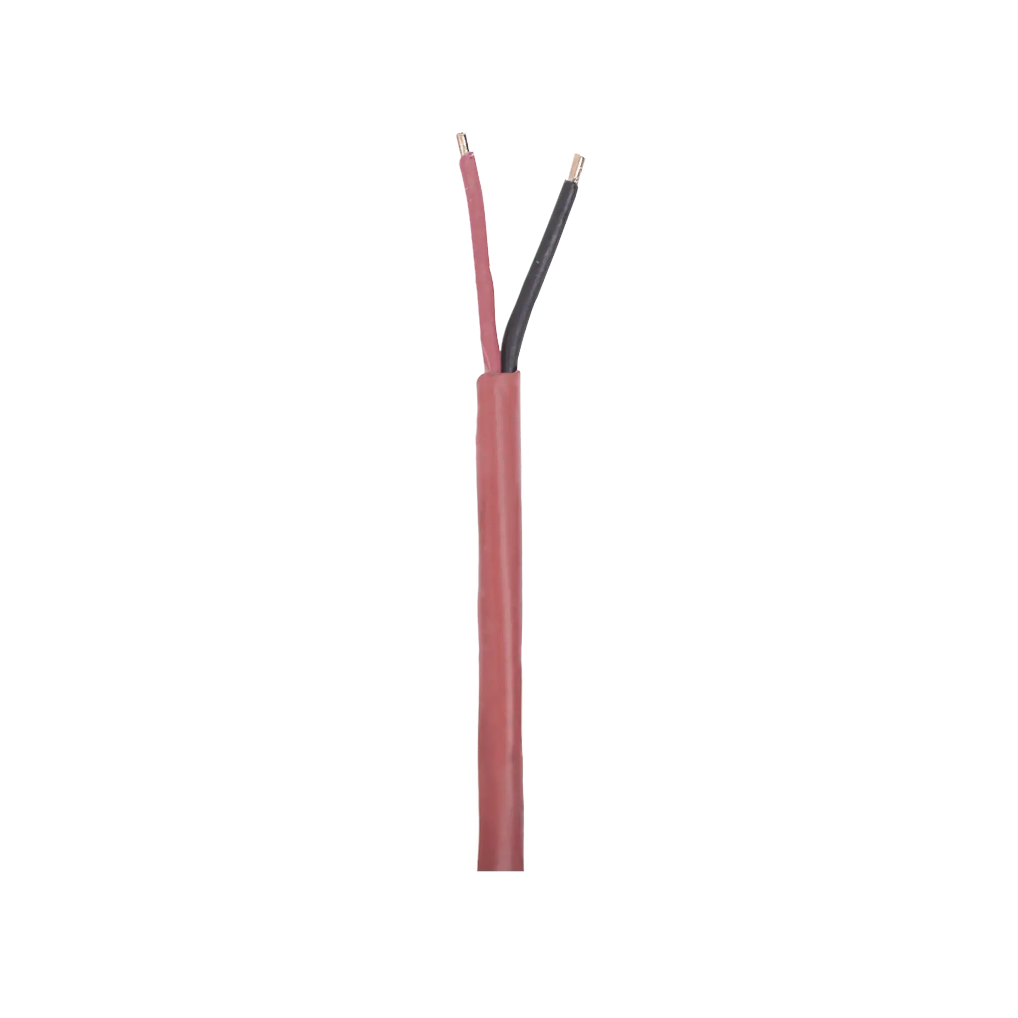 Bobina de 305 metros de alambre 2 x 16 AWG, tipo FPLR, de color rojo, para aplicaciones en sistemas de detección de incendio y Sistemas de Evacuación.