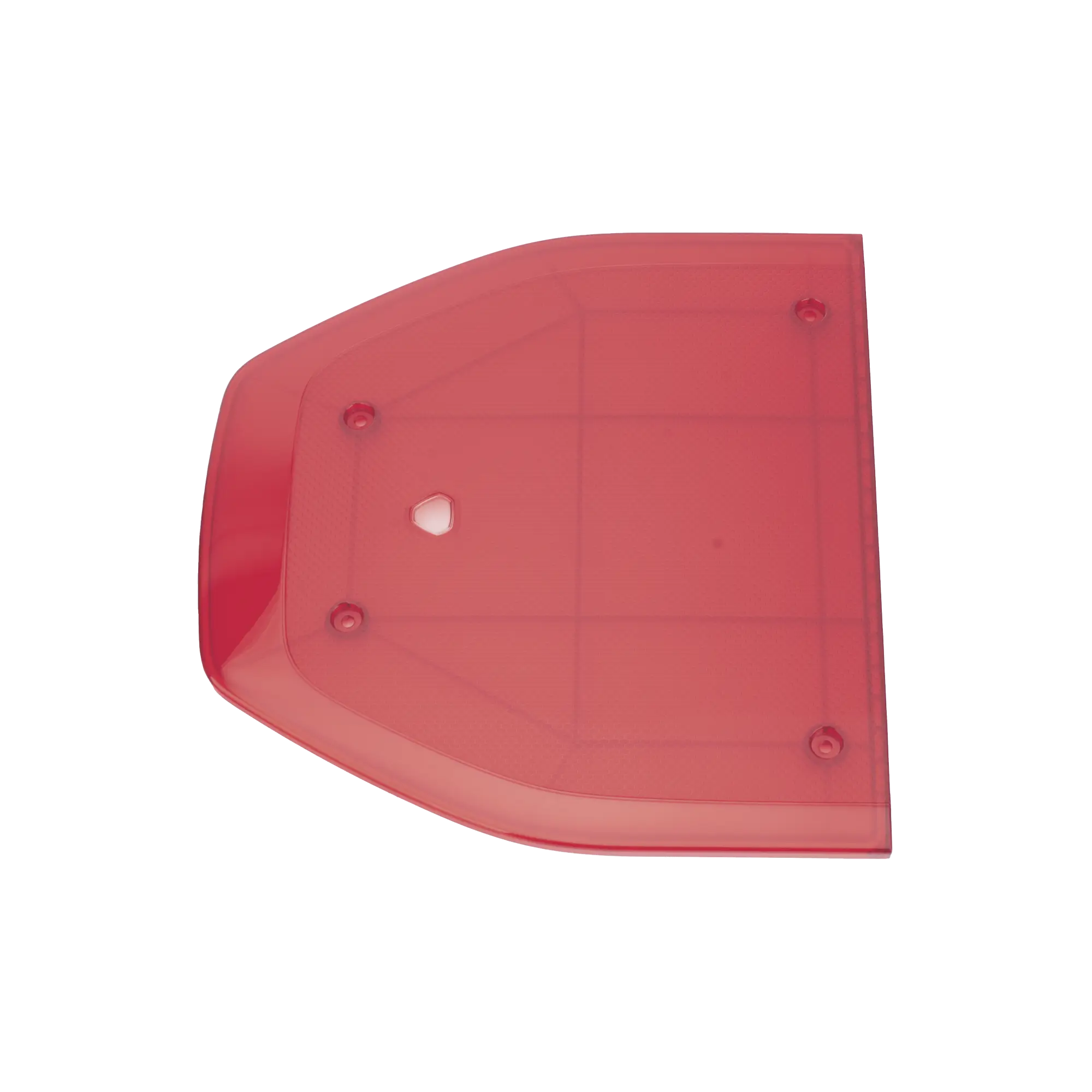 Domo lateral de reemplazo para barra de luces SP216 de la Marca SignalPro, Color Rojo