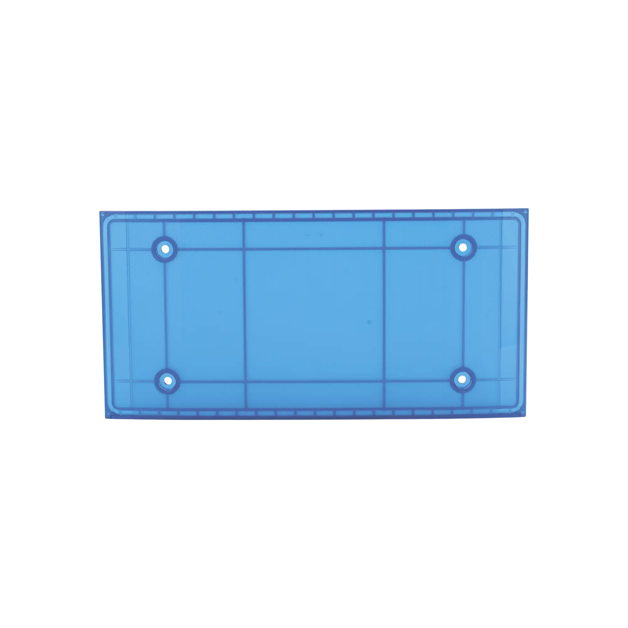 Domo Central Pequeño de reemplazo para barra de luces SP216 de la marca SignalPro, Color Azul
