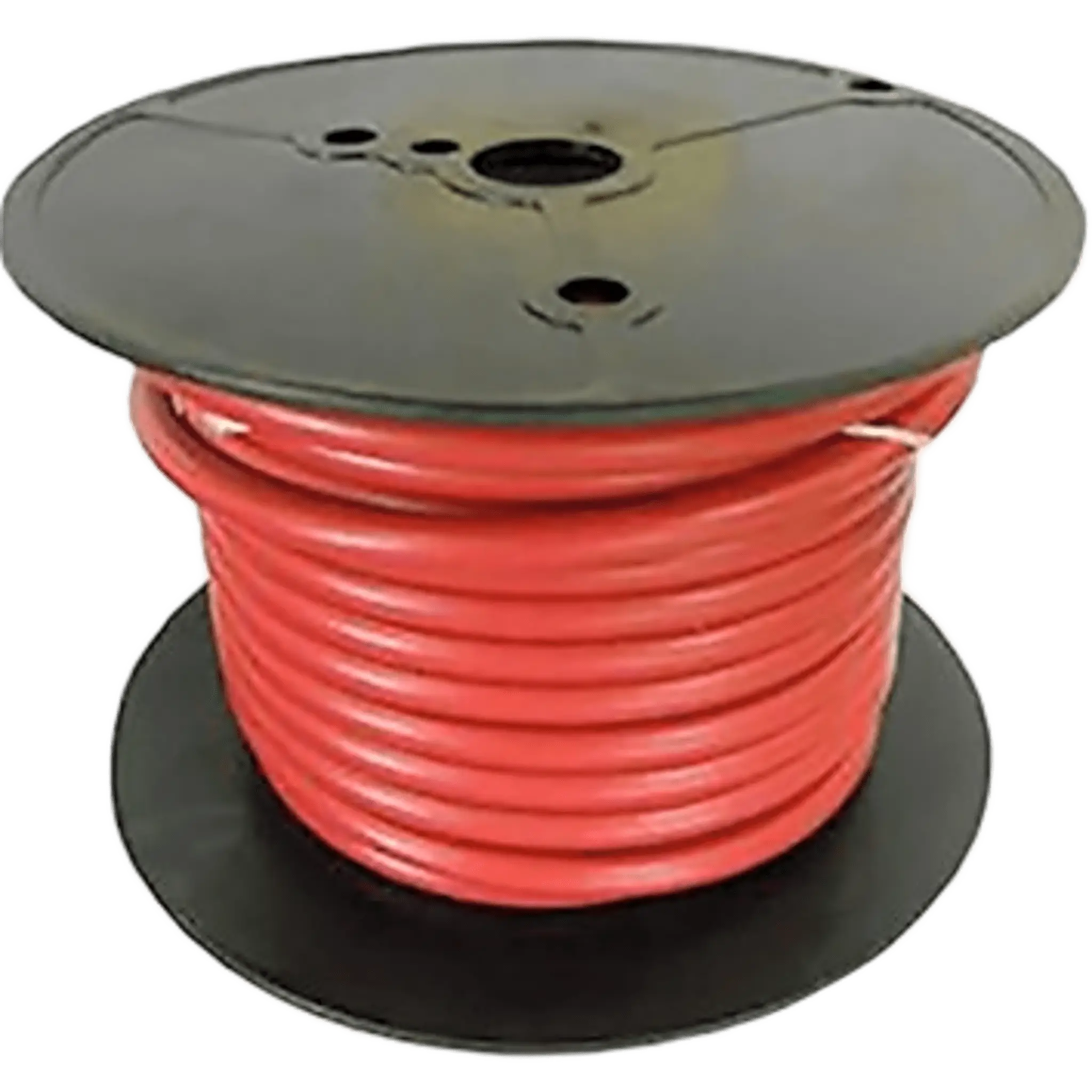 Cable para Batería Marina Cobra 2 AWG / 100 Pies / Cubierta PVC Retardante de Llama Roja / Cobre Estañado Clase K / 600V / Temperatura 105°C Seco y 75°C Húmedo / Cumple UL 1426, UL Listed BC-5W2 y ABYC