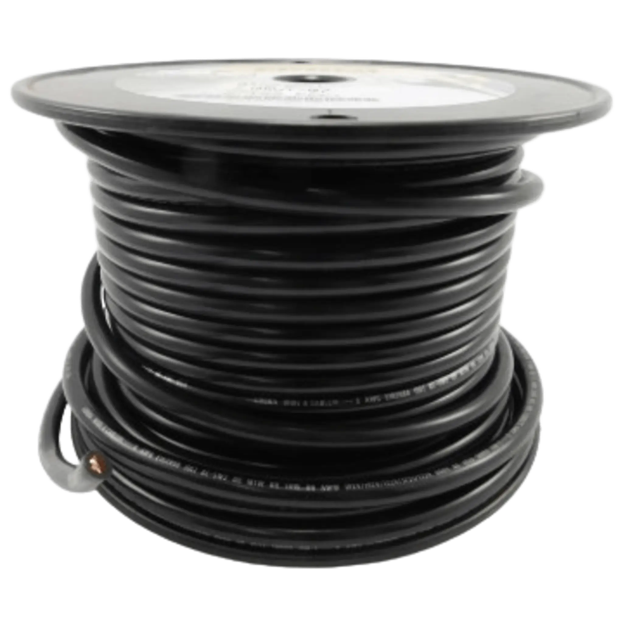 Cable Primario Marino Color Rojo Calibre 8 AWG / 100 Pies Rollo / PVC Retardante de Llama Negro / Cobre Estañado Clase K / 600V 105°C / Cumple UL 1015-1028-1230-1231