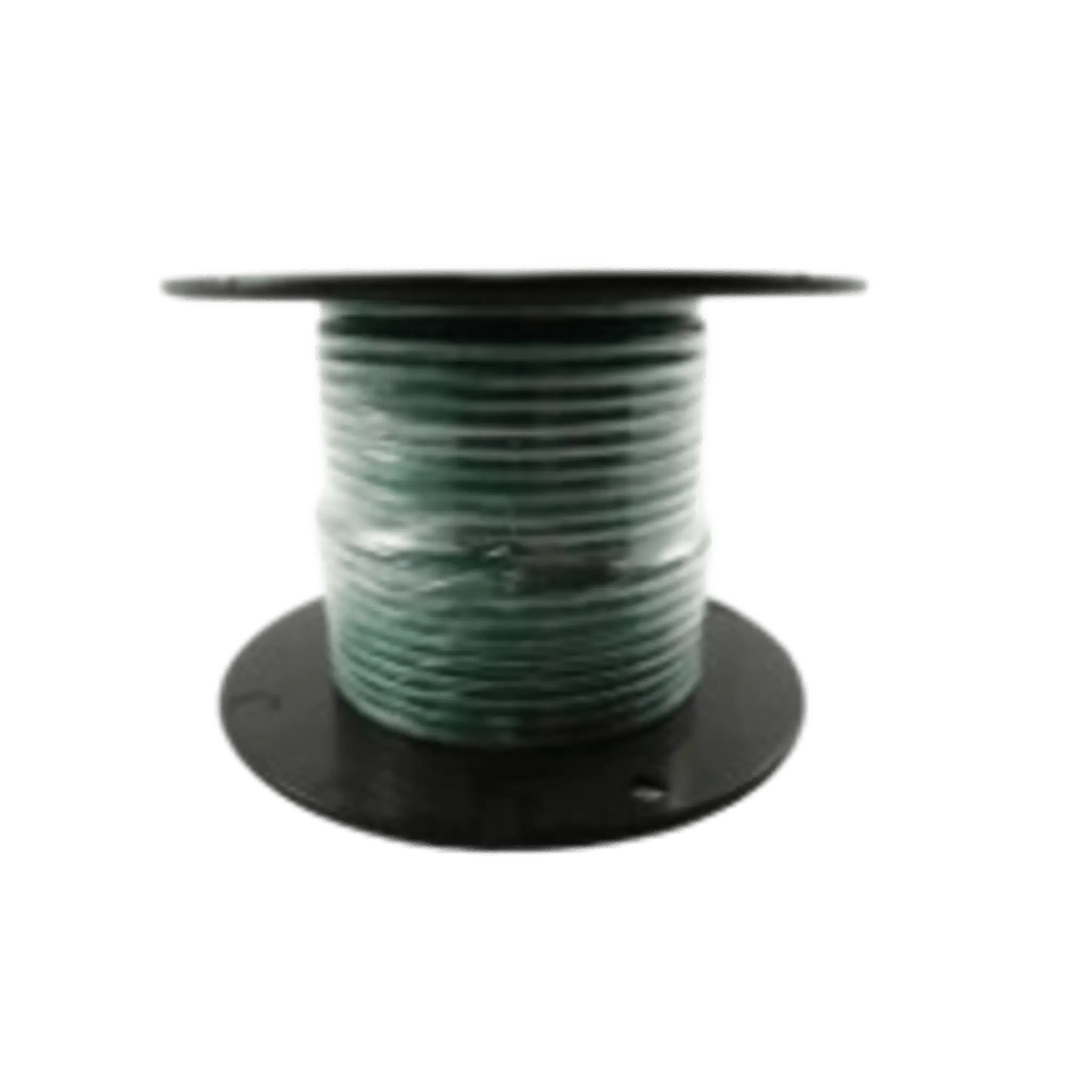 Cable Marino Primario Color Verde Calibre 10 AWG / 100 Pies Rollo / Retardante de Llama PVC Verde / Cobre Estañado Clase K / 600V 105°C / Cumple UL 1015-1028-1230-1231 / Grado Marino