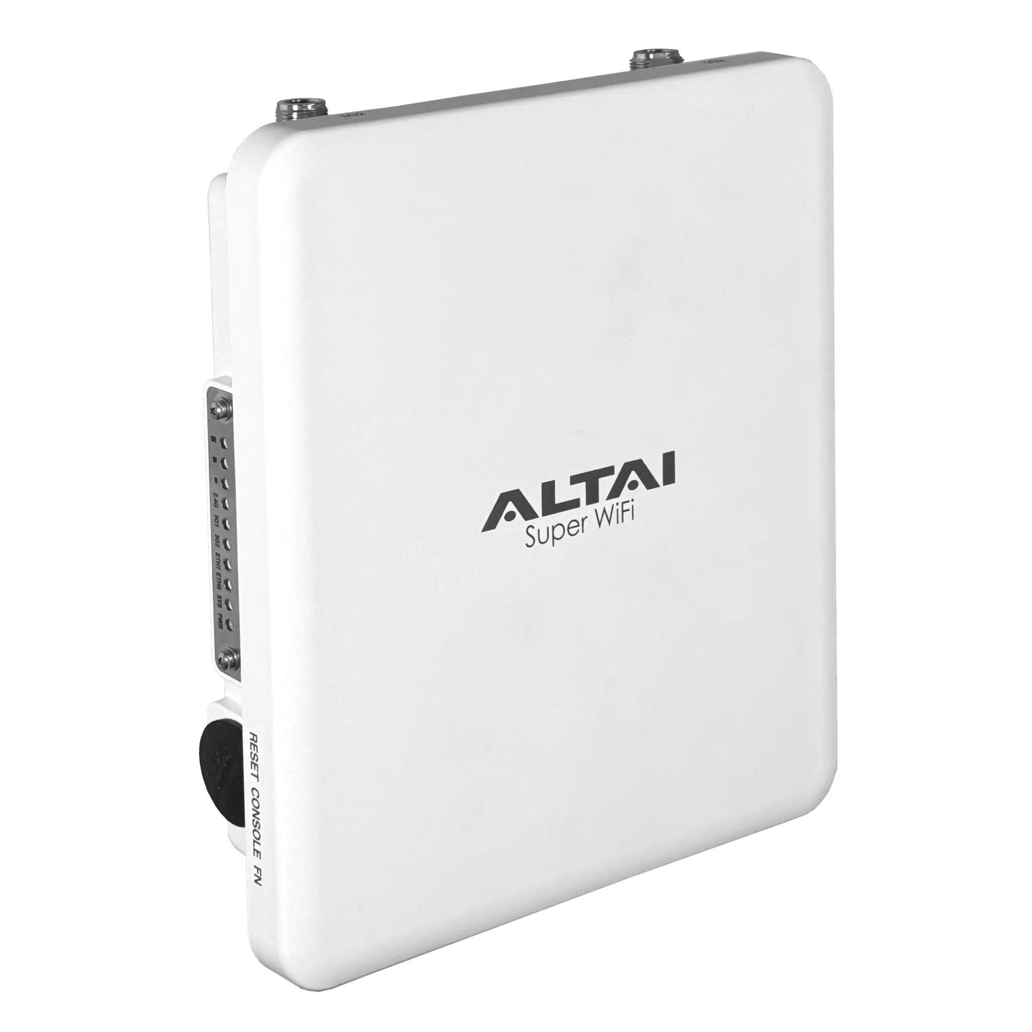 Punto de Acceso Wi-Fi 6 Mesh Tri-Radio Exterior / 4.177 Gbps / Dual-Band 2.4 GHz y 5 GHz / 2 Radios con Antenas Sectoriales Integradas / 1 Radio en 5 GHz Conectorizado con 2 Conectores N Hembra/ IP67 / Compatible con WPA3 / Auto-Configuración y Aut