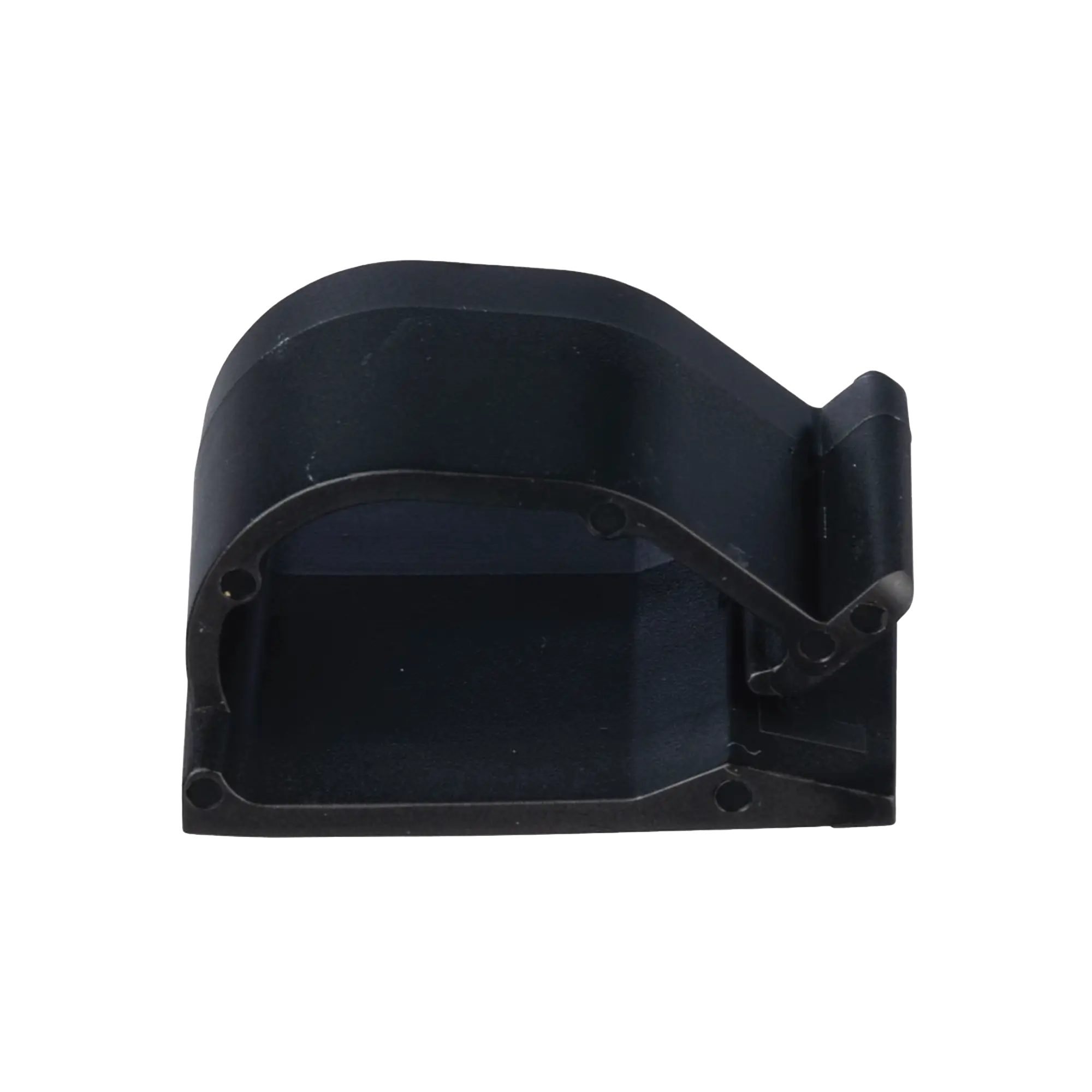 Clip de Nylon 6.6 con Adhesivo, Para Cables de Hasta 15.8 mm de Diámetro, Uso Interior/Exterior, Color Negro, Paquete de 100pz