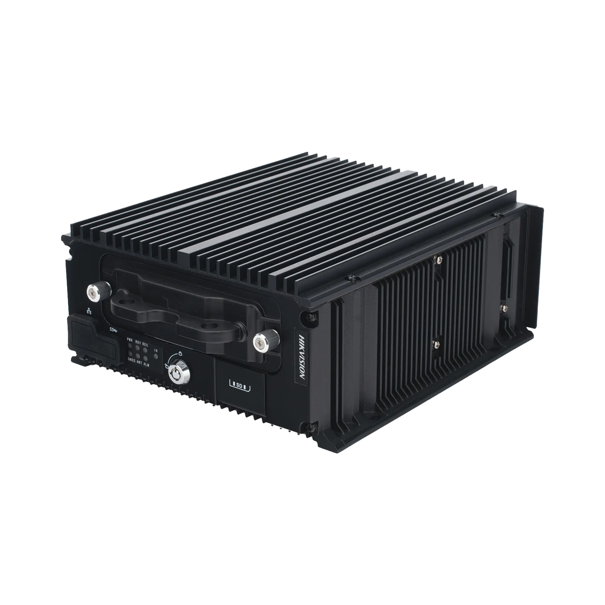 DVR Hibrido Móvil 1080p / 4 Canales TURBO + 8 Canales IP / Soporta 4G / WiFi / GPS / Sensor G / Soporta 2 Memorias SD / Alarmas I/O / Salida de Video