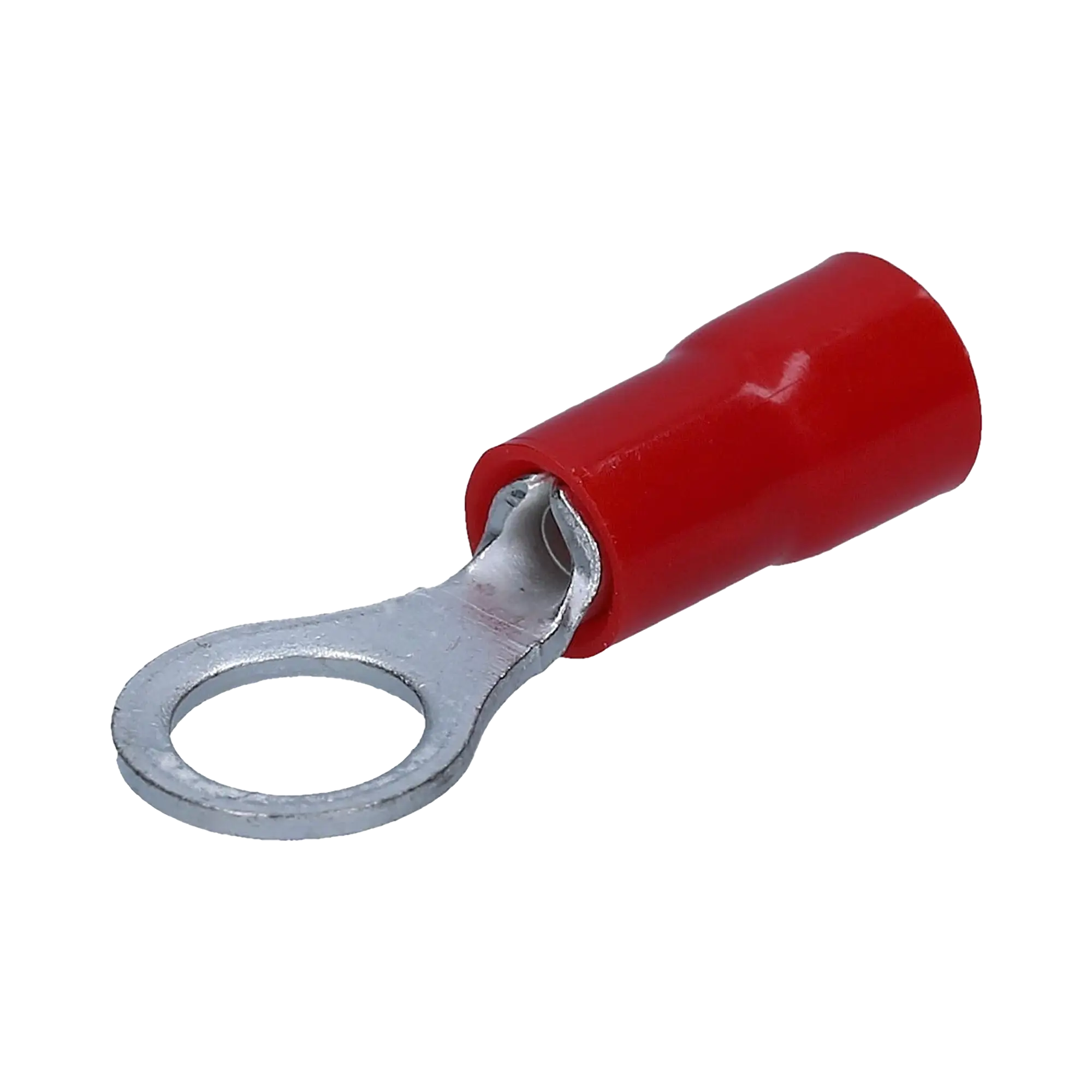 Terminal tipo ojo / 3 / 16″ / 22 – 16 AWG / Rojo / Paquete de 25 piezas.