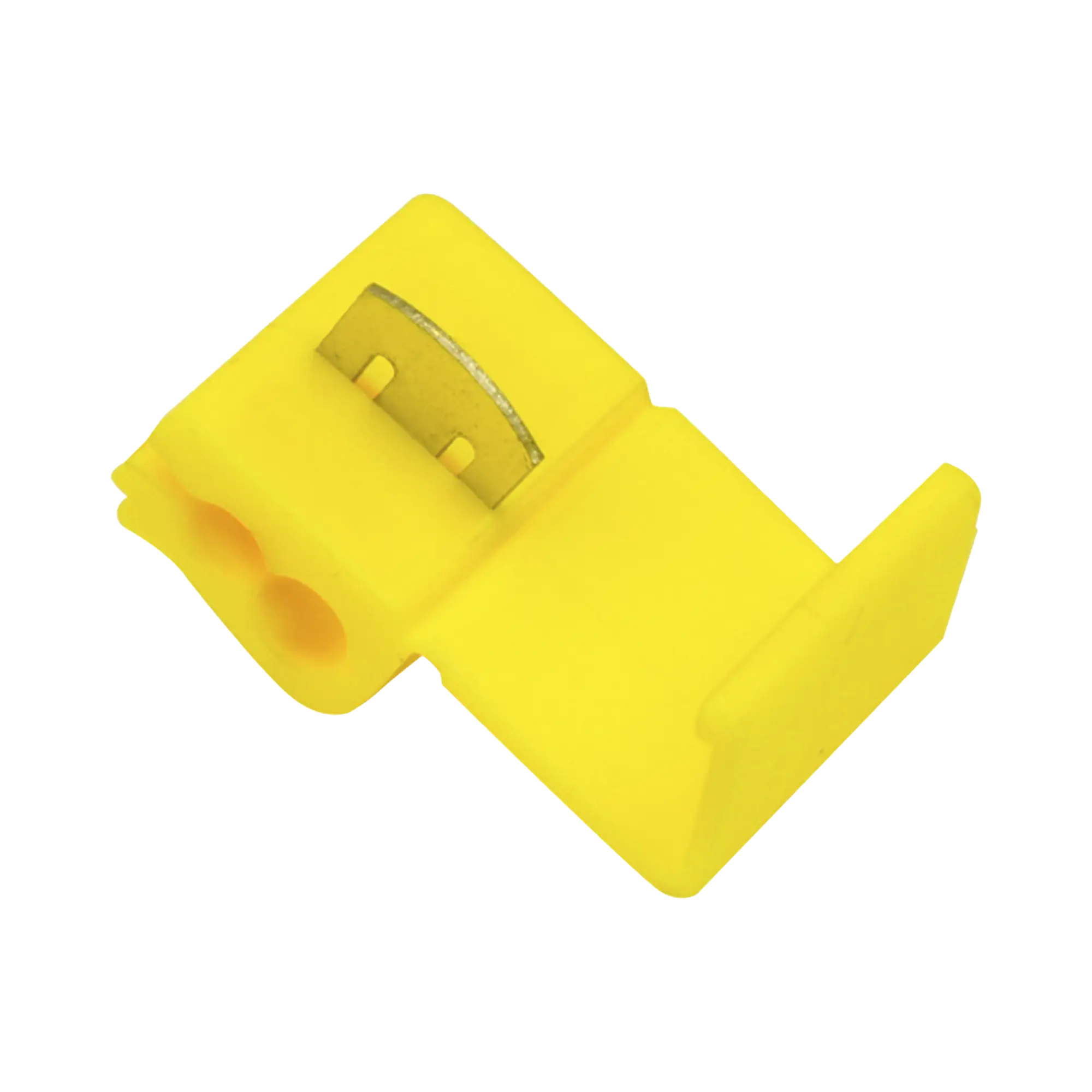 Conector rápido / 12 – 10 AWG / Amarillo / Empalme seguro y rápido sin pelar cables / Paquete de 25 piezas.