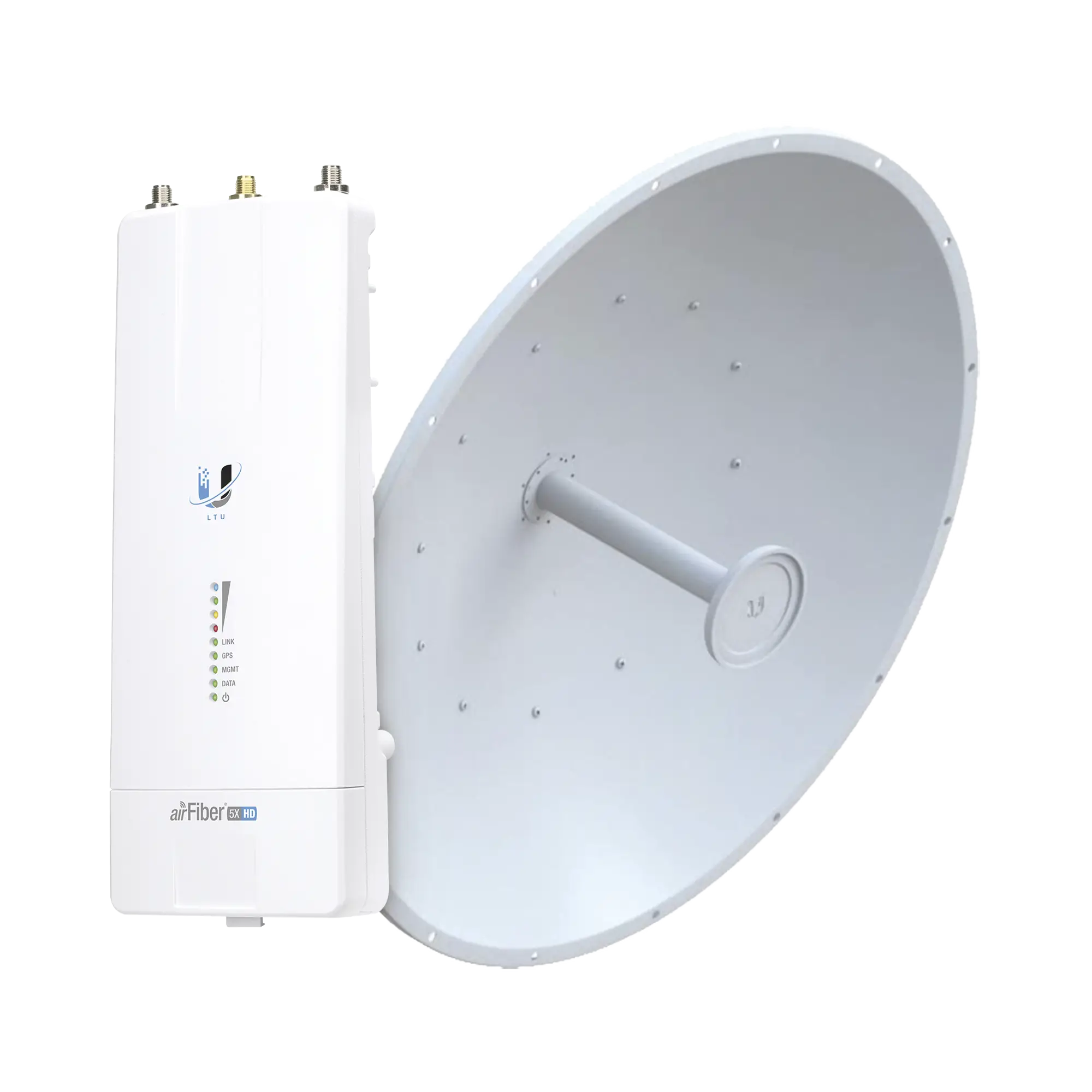 Airfiber Kit AF5X-HD con Antena Fiber 34 dBi Slant-45