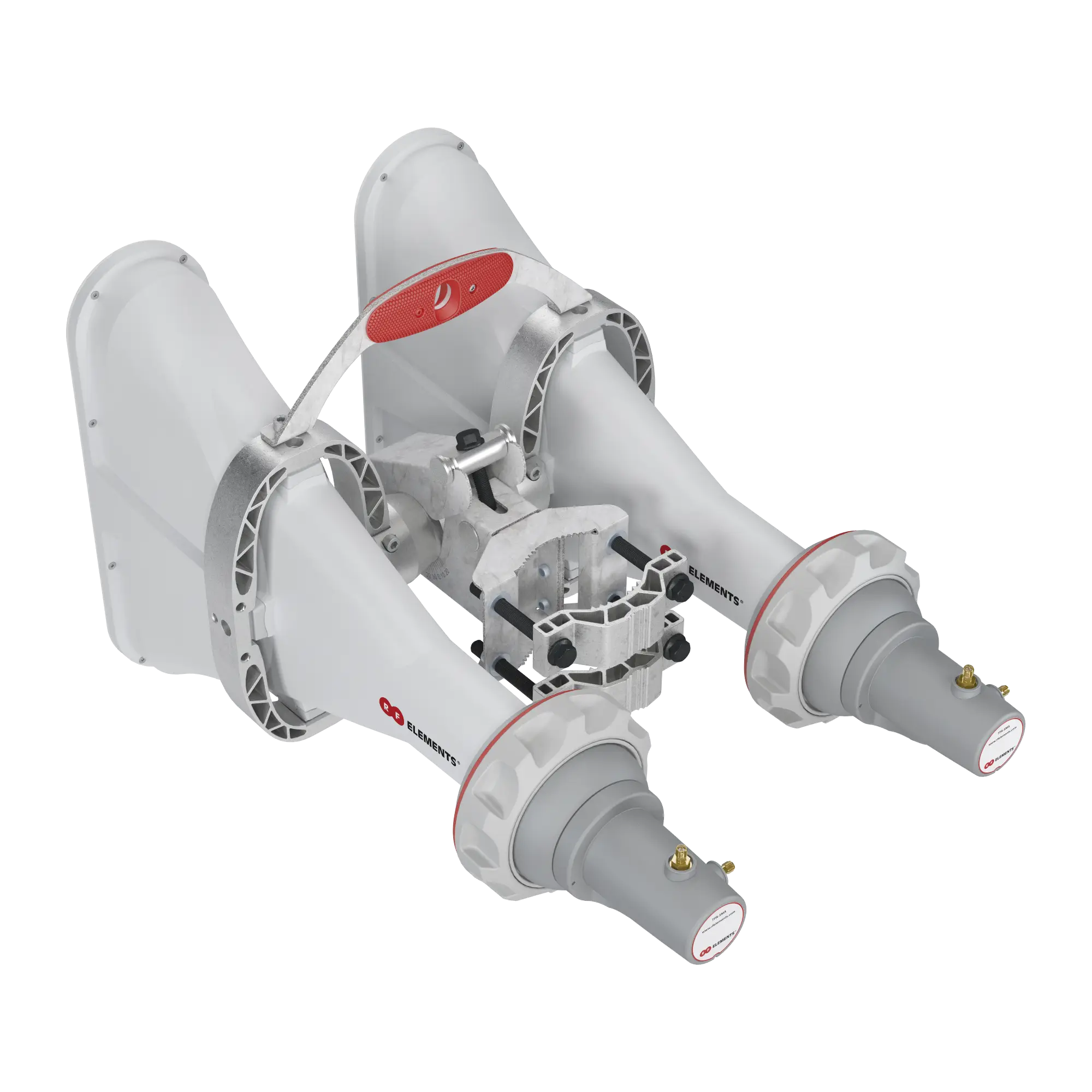 Antena Sectorial Asimétrica de 60° 5180 – 6000 MHz, 16 dBi con soporte mejorado, listas para TwisPort sin pérdida