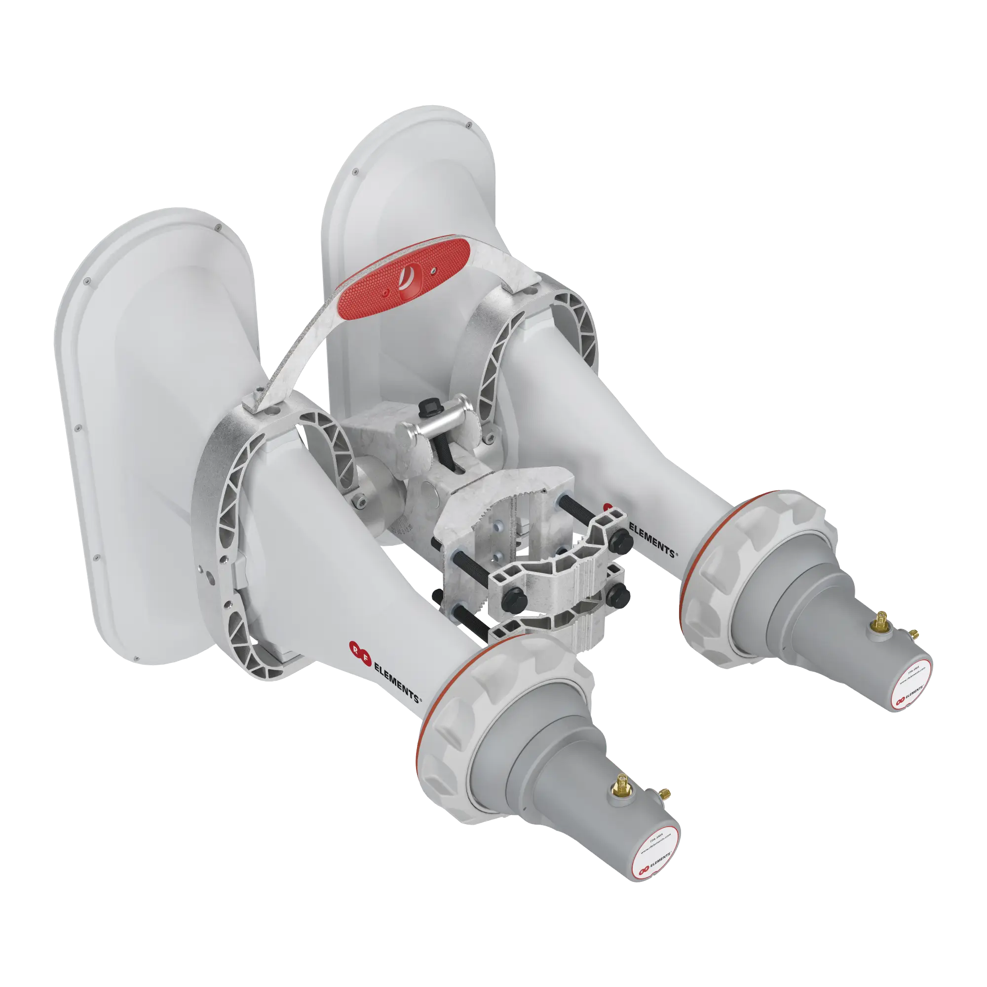 Antena Sectorial Asimétrica de 90° 5180 – 6000 MHz, 16 dBi con soporte mejorado, listas para TwisPort sin pérdida