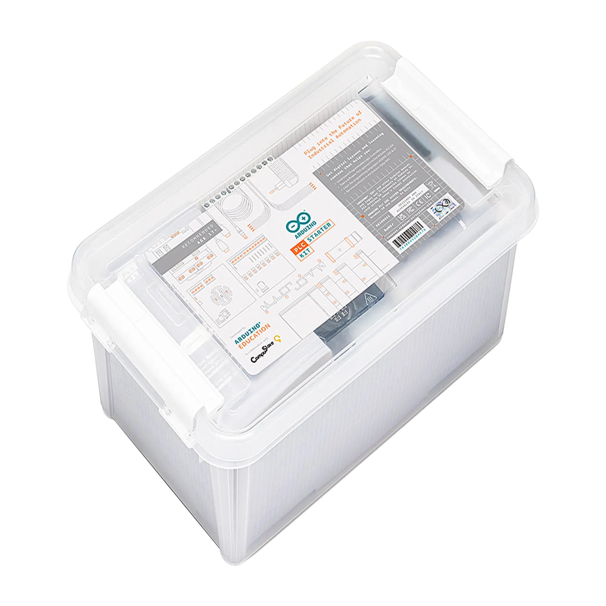 PLC Industrial Arduino Opta / Micro PLC IoT / Dual-core STM32H747XI / 8 Entradas Analógicas-Digitales / 4 Relés 10A / Ethernet + RS485 + WiFi-BLE / Programación Arduino + IEC-61131-3 / IP20