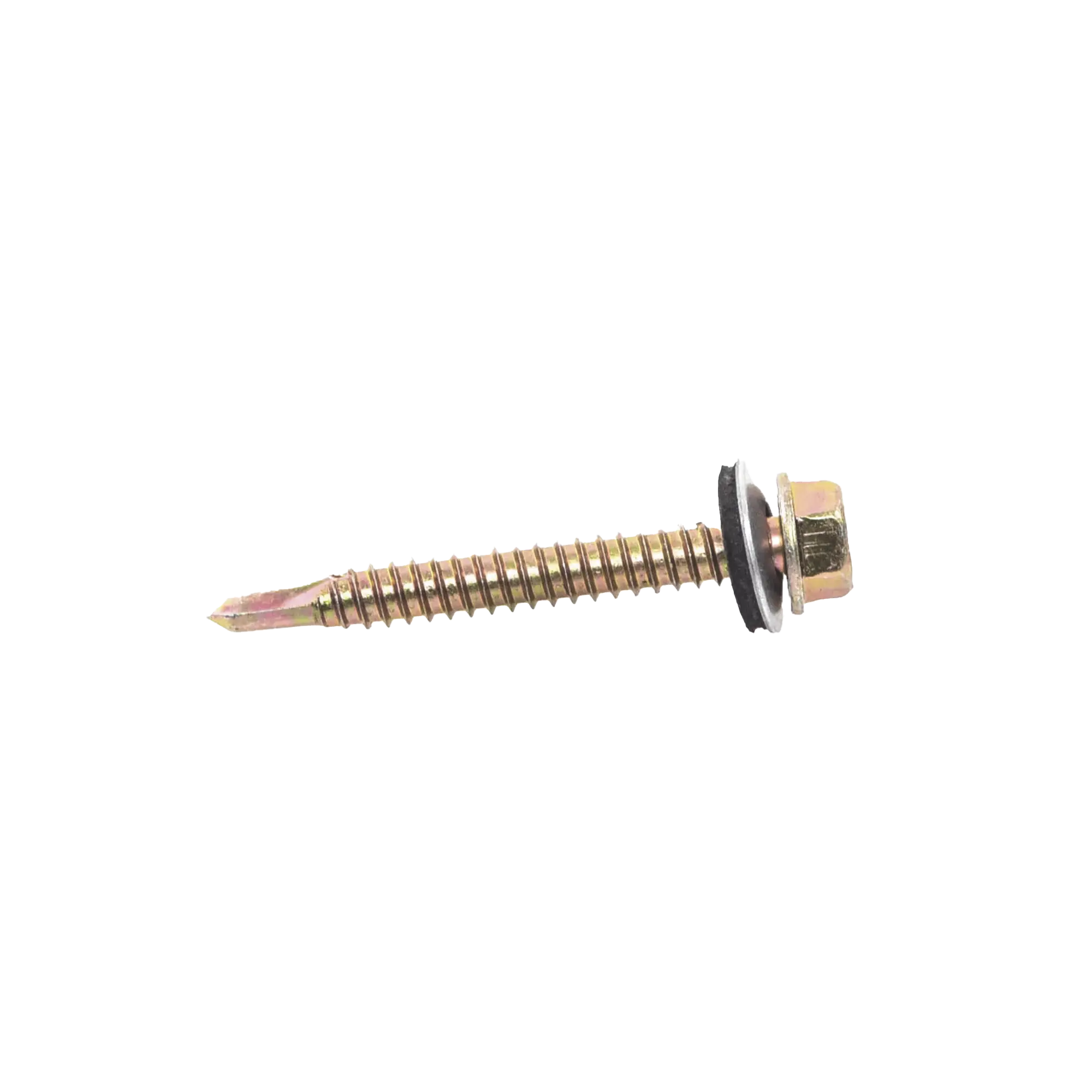 Tornillo Punta Broca Sello Montado 6.5 X 50 mm (1/4″ X 2″) Caj. C/100pz.