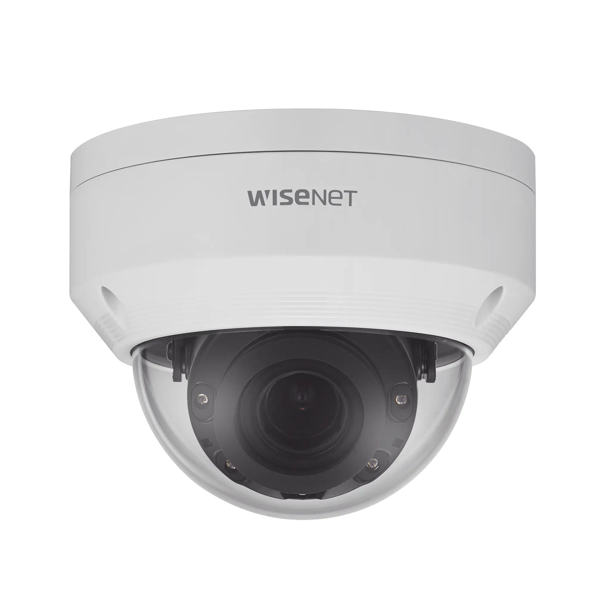 Cámara IP Tipo Domo Antivandálico 2 Megapíxel / Lente 3.3 a 10.3mm / IR 30M / WDR 120db / IP66 / IK10 / H.265 & WiseStream