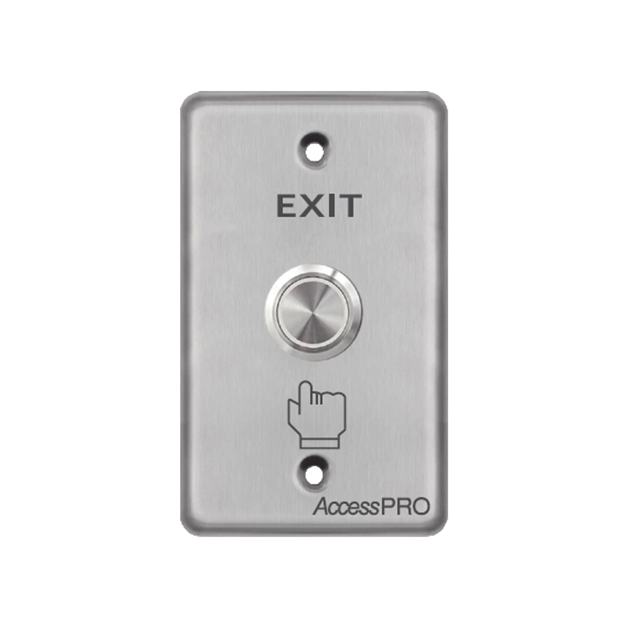 Botón de Cabeza Plana / Exterior IP65 / Estético / NO y COM