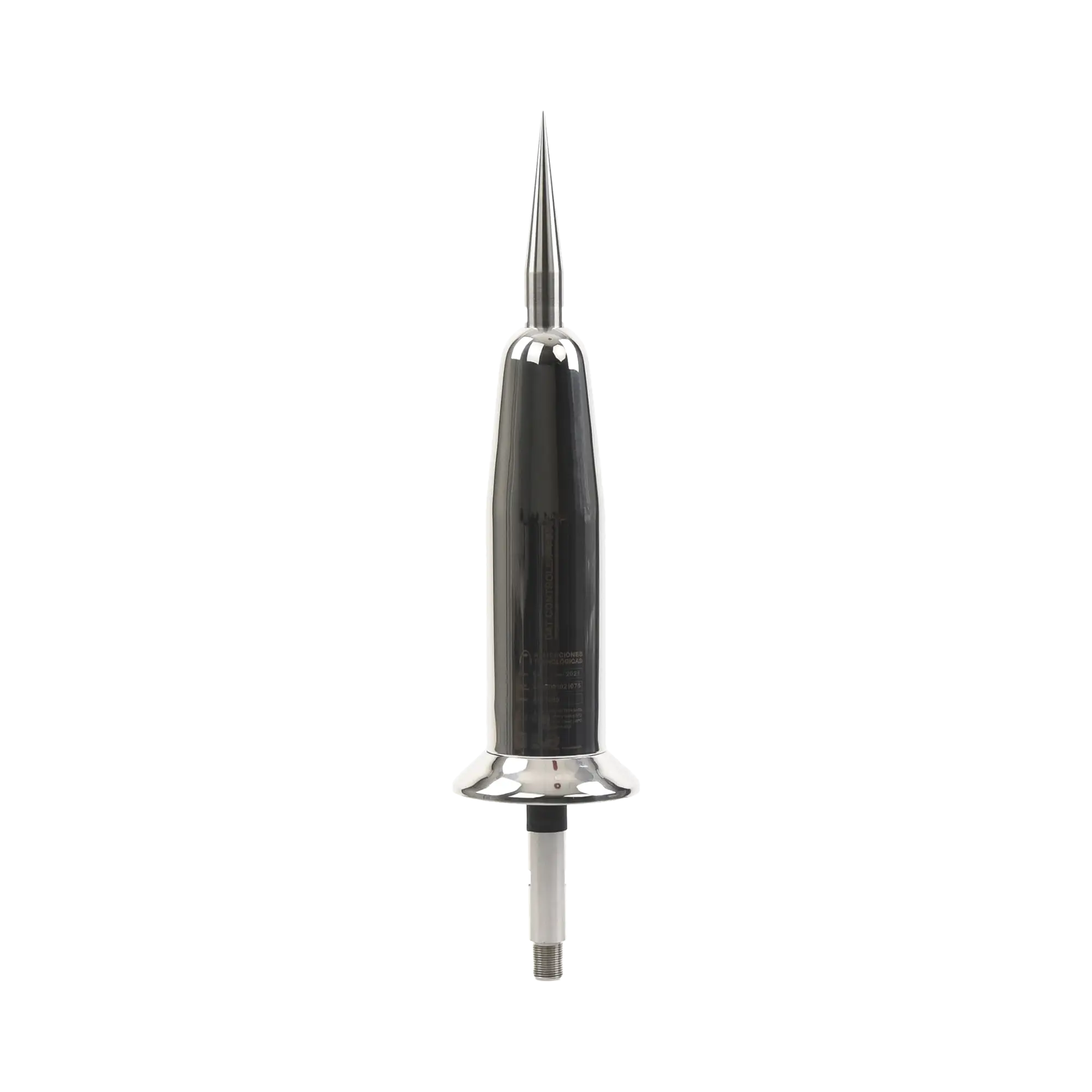 Punta Pararrayo DAT CONTROLER PLUS con Avance de Cebado de 60 μs (Excede Norma UNE y NFC).