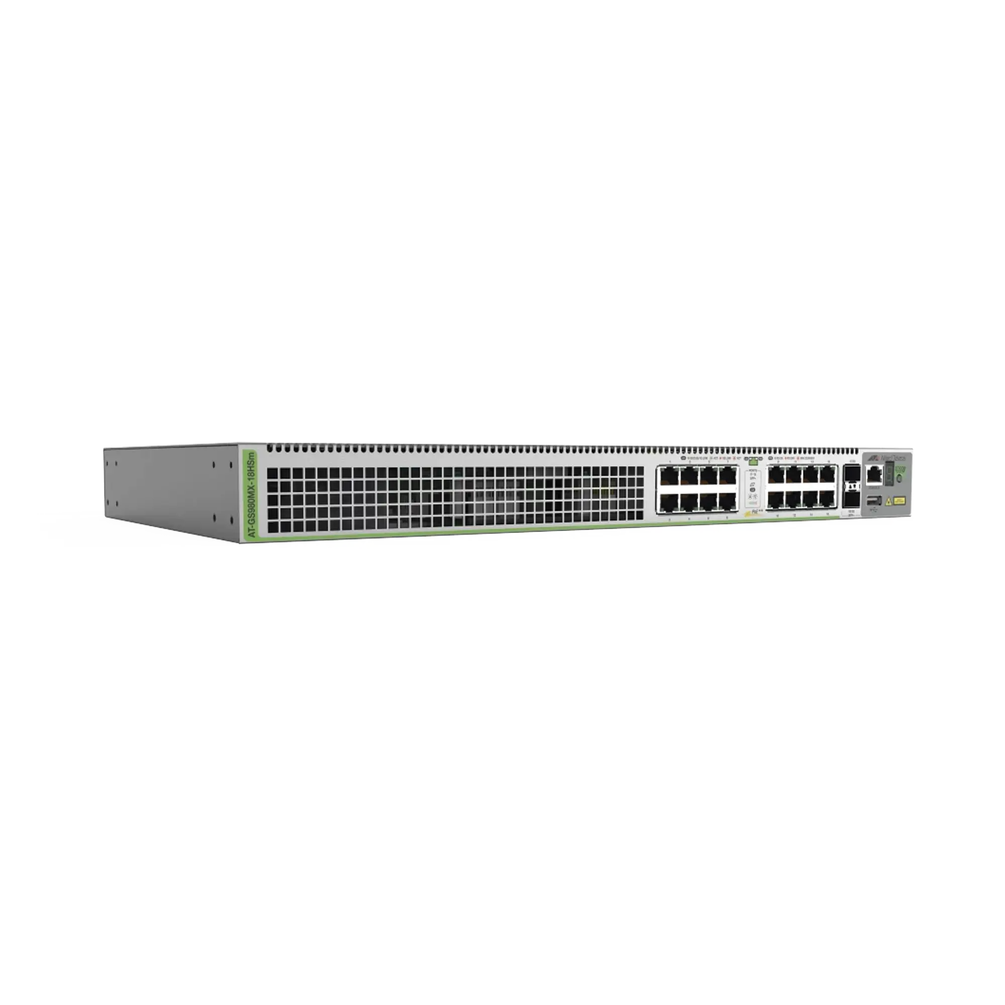 Switch L3 Stack, 16x 100M/1/2.5/5G-T PoE++, 2x SFP+ puertos