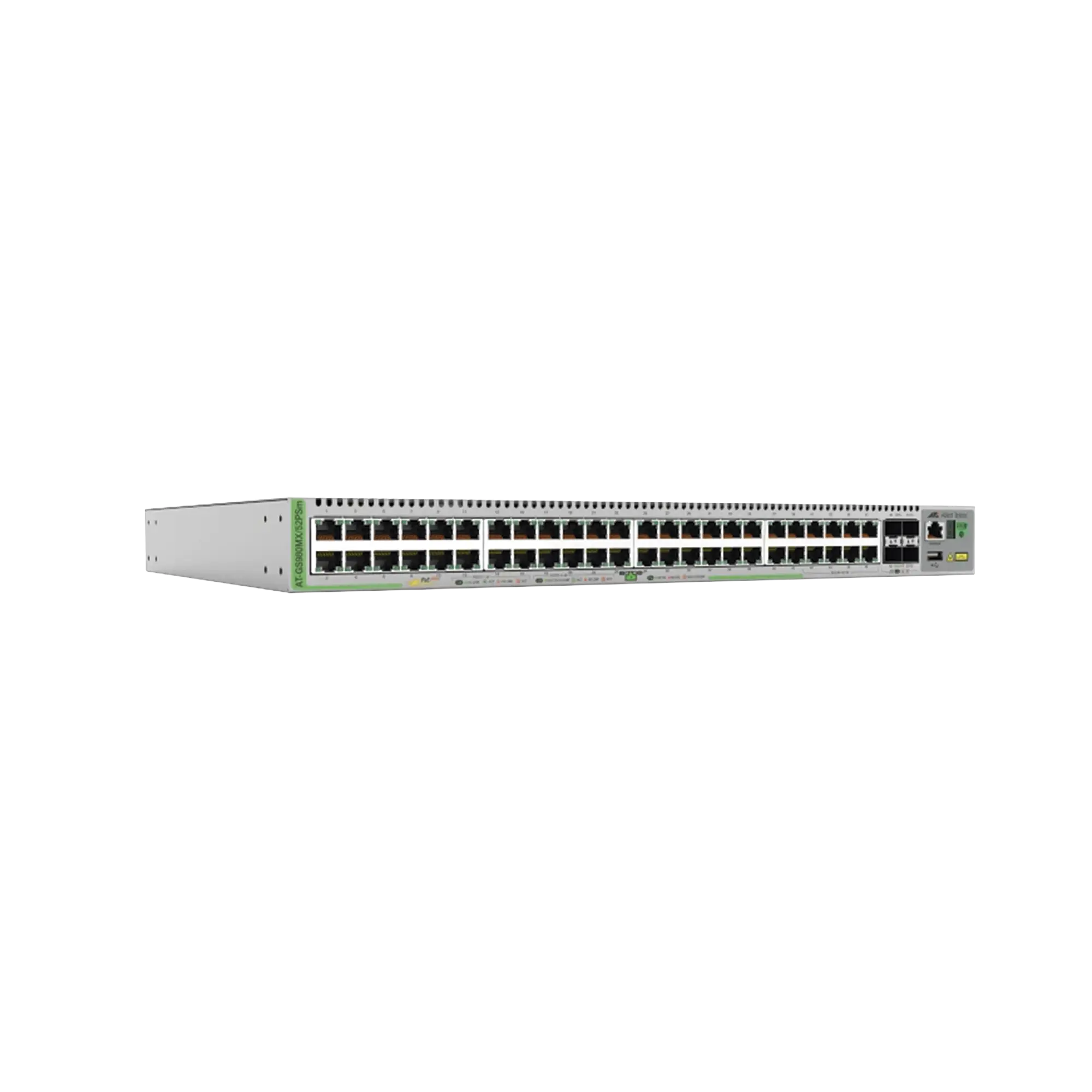 Switch L3 Stackable, 40x 10/100/1000-T PoE+ , 8x 100M/1G/2.5G/5G-T PoE+, 4x SFP+ Ports, 370W
