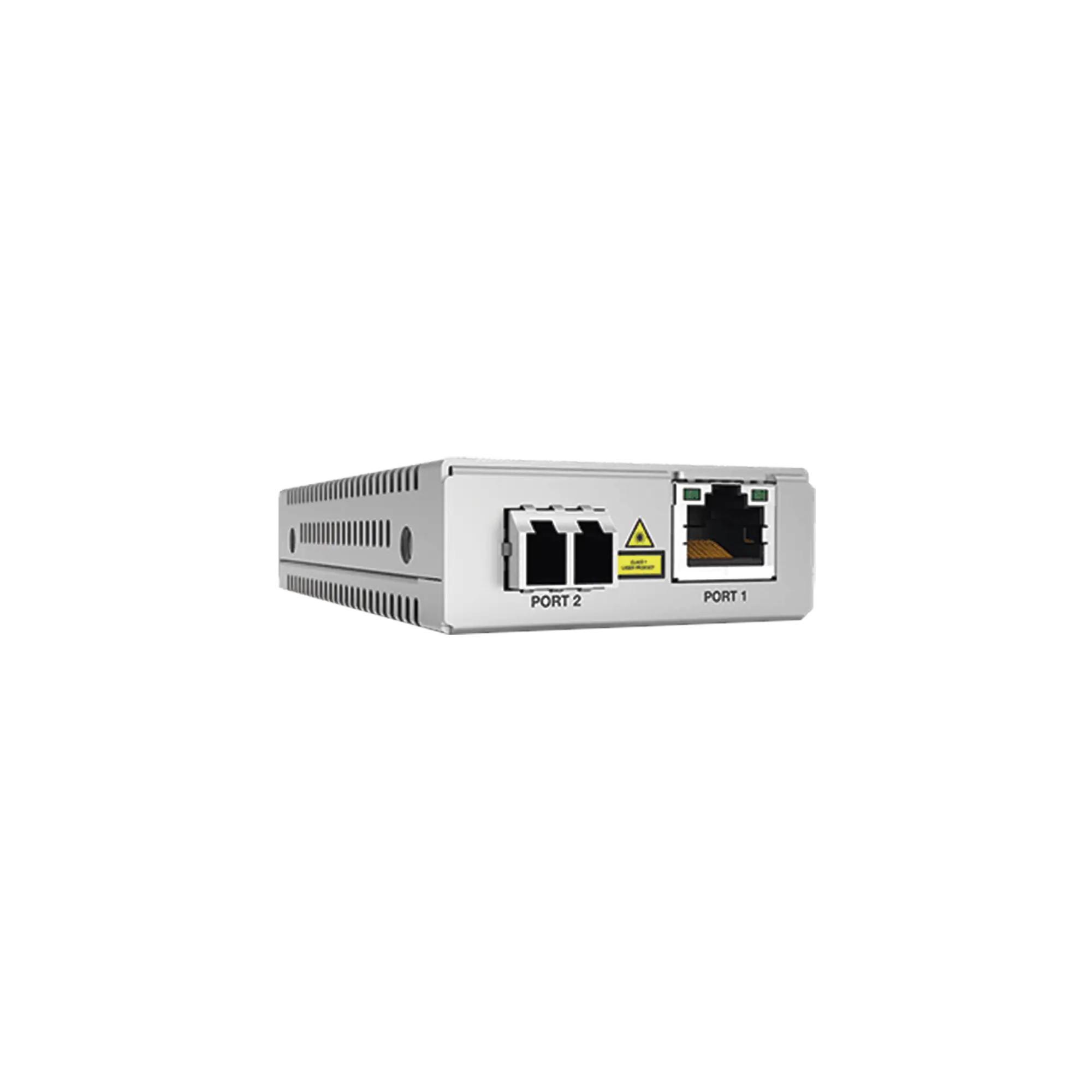 Convertidor de medios Gigabit Ethernet a fibra óptica, conector LC, monomodo (SMF), versión TAA (Trade Agreement Act), 10 km