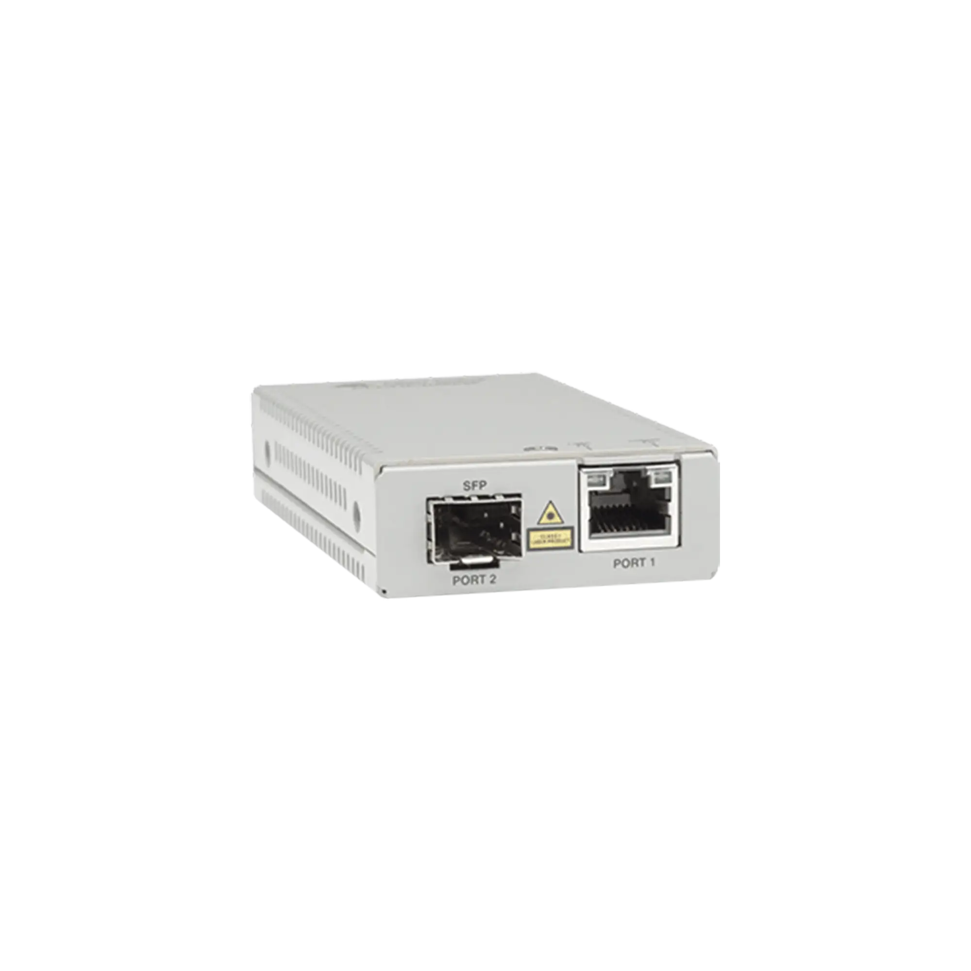Convertidor de medios gigabit ethernet a fibra óptica con puerto SFP (la distancia y tipo de fibra óptica depende del transceptor)