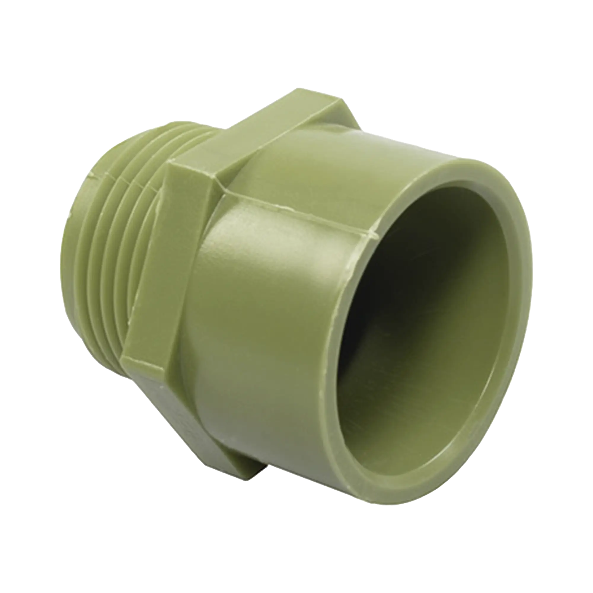Conector para Tubería PVC Conduit Pesado de 1/2" (13 mm).