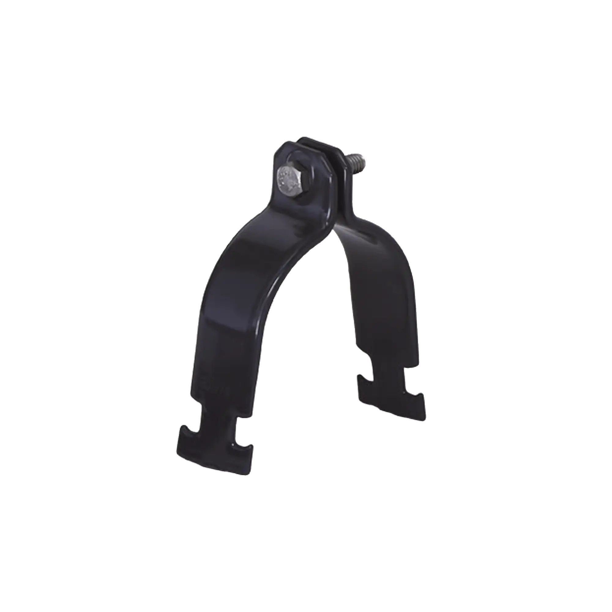 Abrazadera Unicanal con Recubrimiento de PVC de 4″ (101 mm).