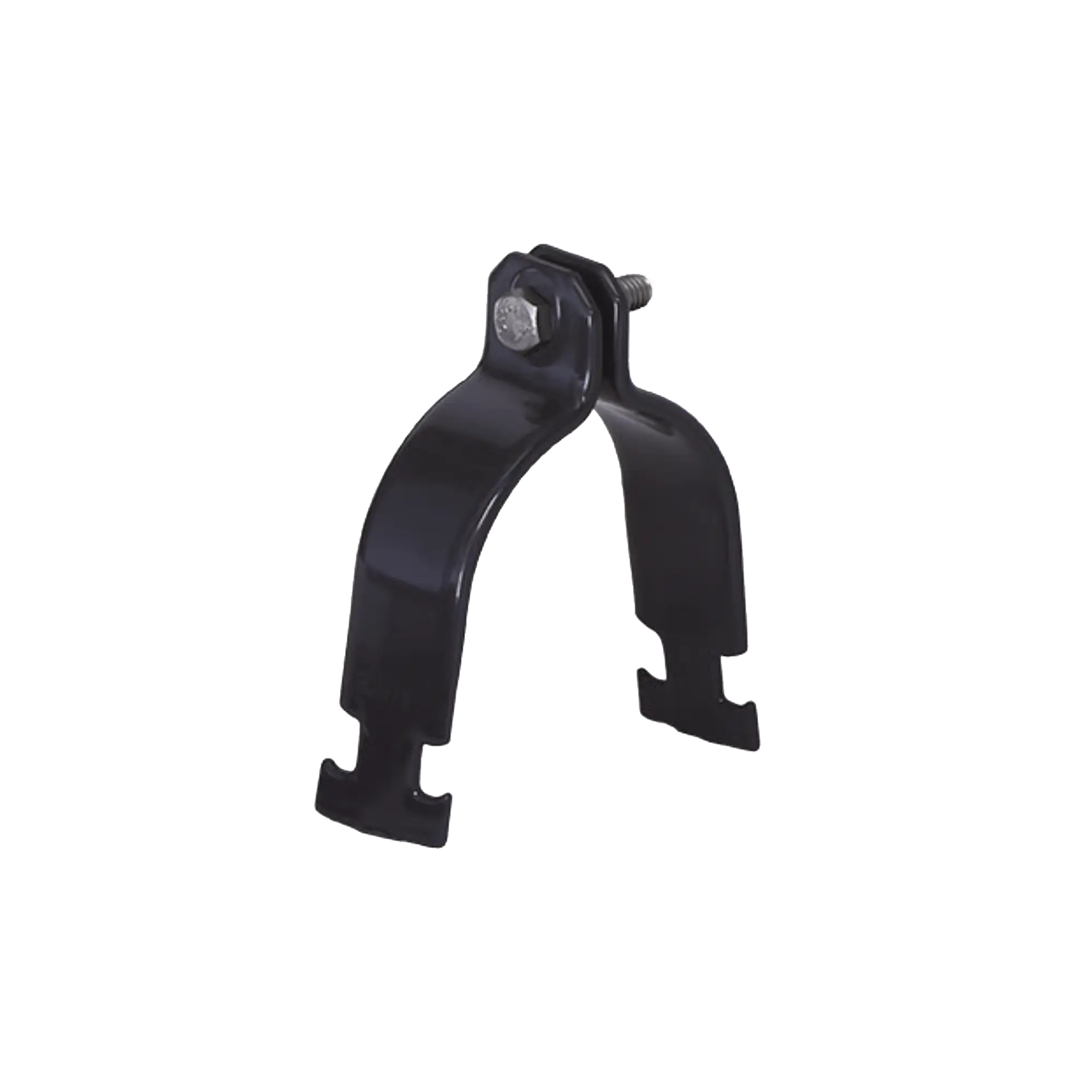 Abrazadera Unicanal con Recubrimiento de PVC de 1 1/2″ (38 mm).