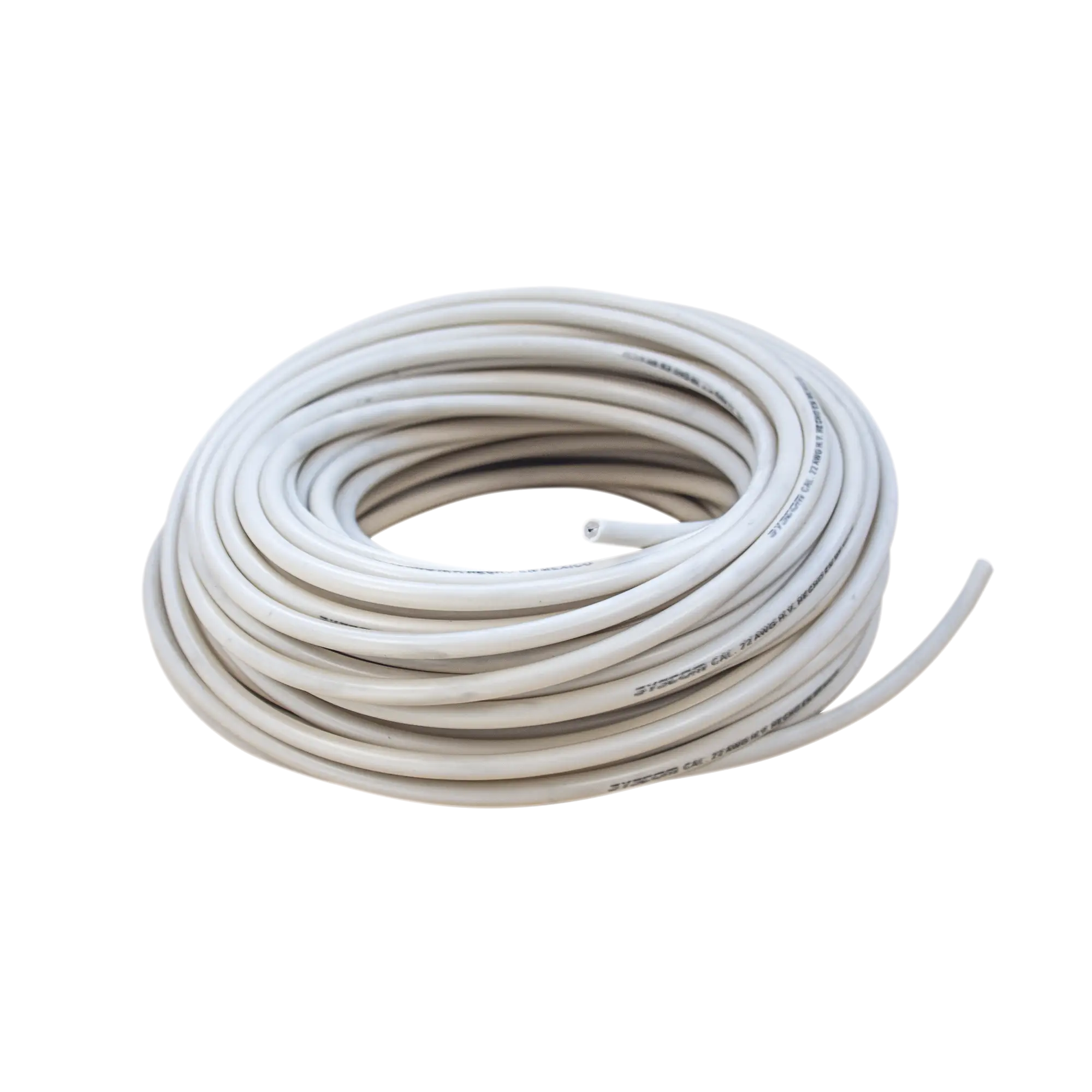 Cable doble aislado de alta durabilidad para cercas electrificadas Bobina con 25 mts (Cable bujia)