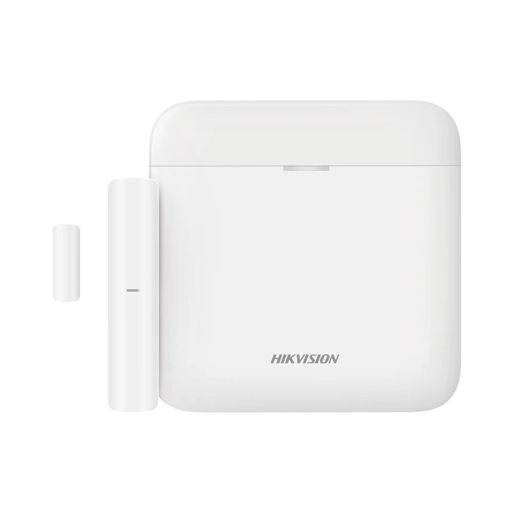 (AX PRO) KIT de Alarma AX PRO / Incluye: 1 Hub con batería de respaldo / 1 Contacto Magnético / Wi-Fi / Compatible con Hik-Connect P2P