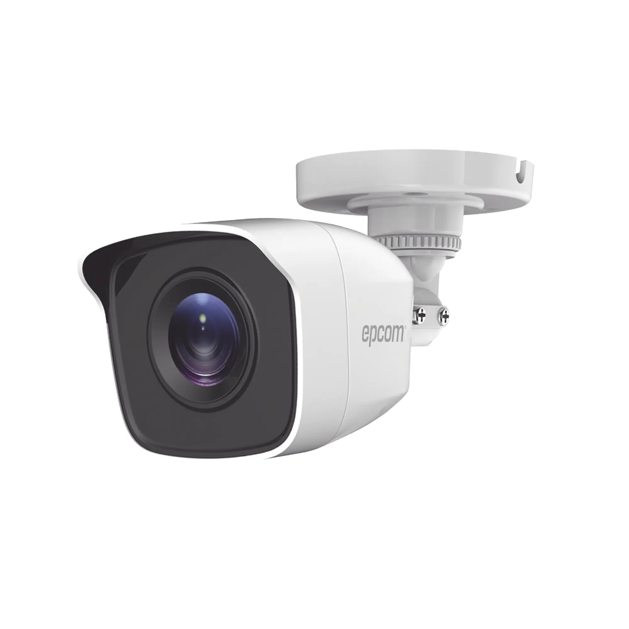 Bala TURBOHD 2 Megapíxeles (1080p) / Gran Angular 103° / Lente 2.8 mm / IR EXIR Inteligente 20 mts / Exterior IP66 / dWDR / TVI-AHD-CVI-CVBS / Policarbonato