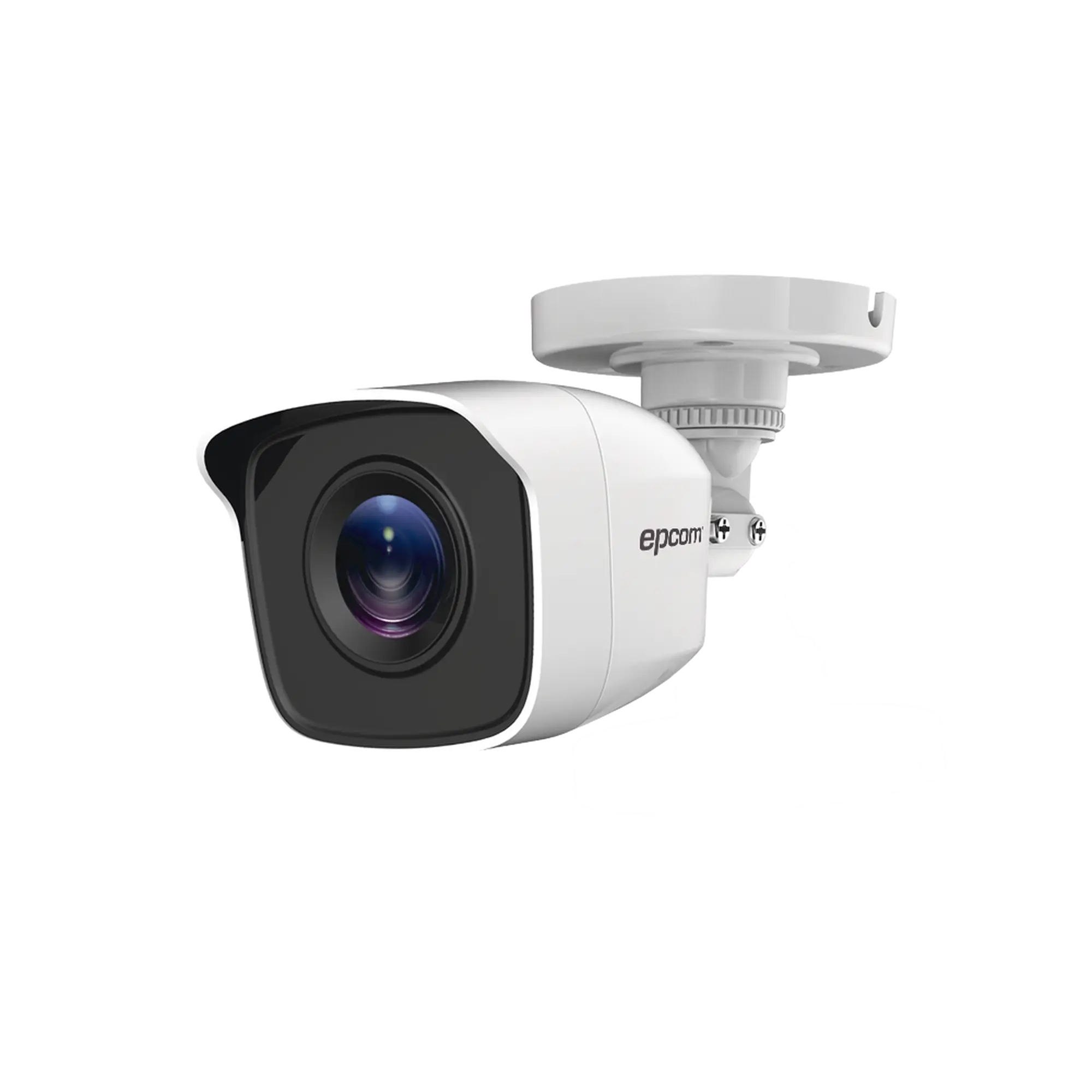 Bala TURBOHD 2 Megapíxeles (1080p) / METALICA / Gran Angular 103° / Lente 2.8 mm / IR EXIR Inteligente 20 mts / Exterior IP66 / TVI-AHD-CVI-CVBS