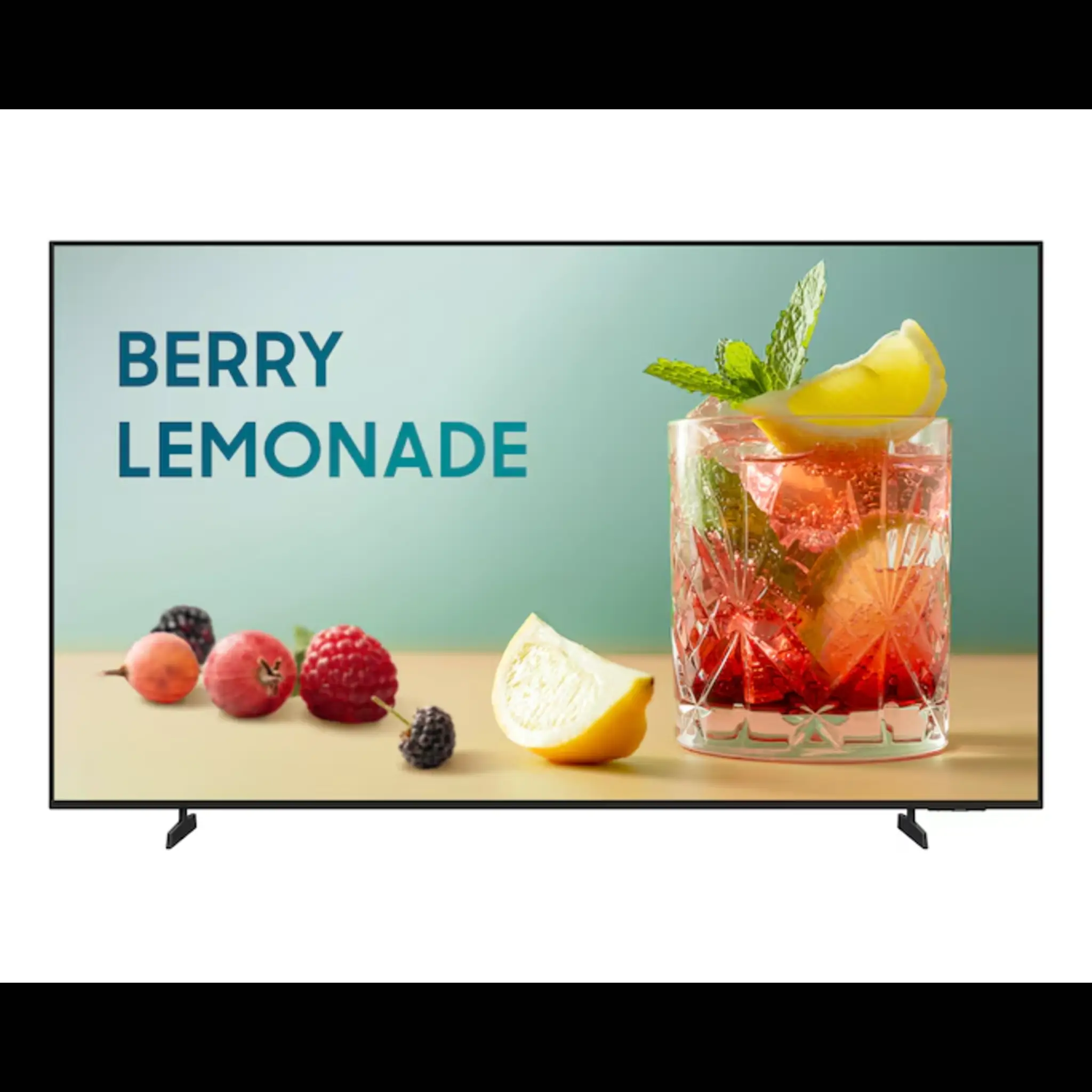 Television para negocios de 75″ Resolucion UHD 4K (3840x2160p) / Tizen / Entradas de Video HDMI / Bocinas Integradas / WIFI 5 / eARC.
