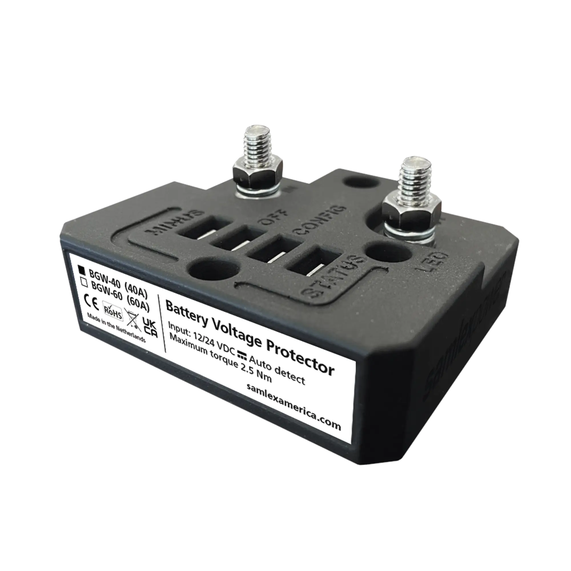 Protector de Baterías 12/24V a Prueba de Agua 40 A