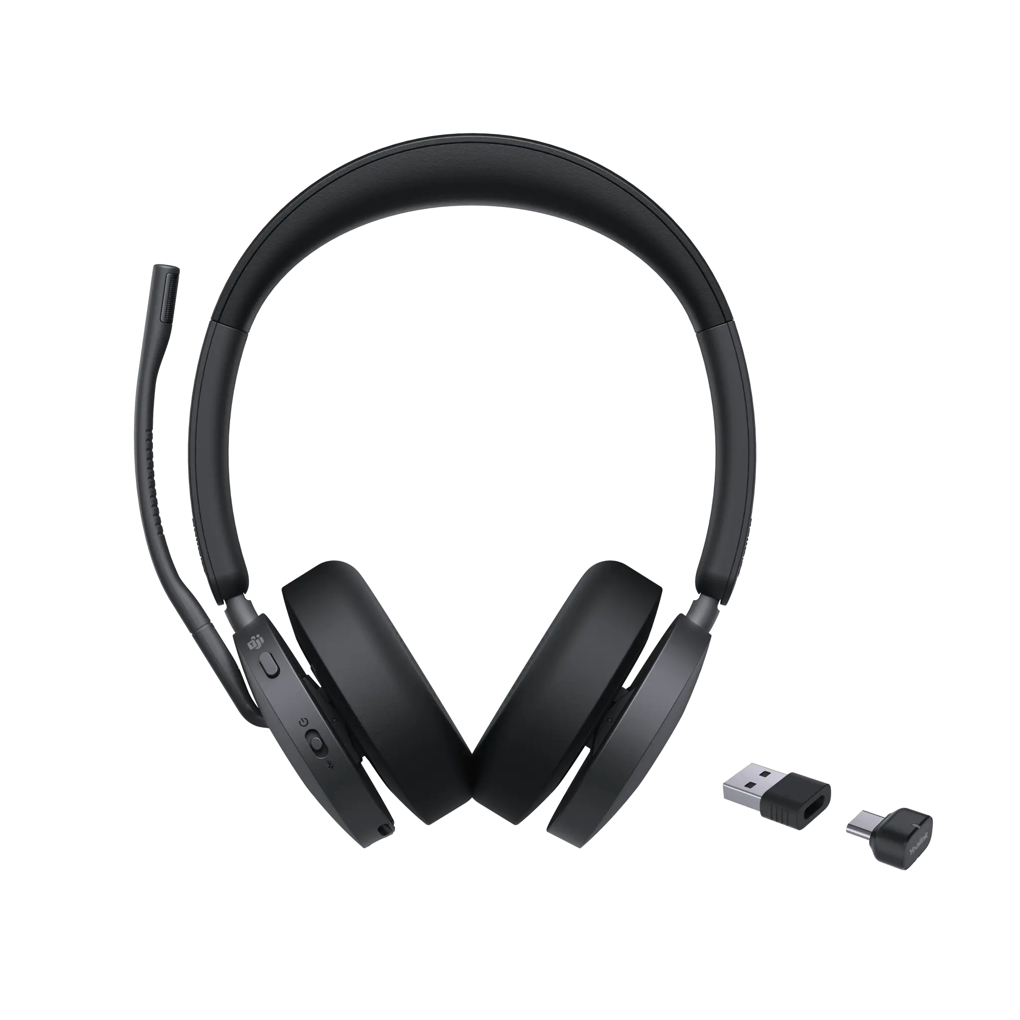 Diadema Inalambrica BH74 Teams USB C/A de Yealink con Tecnología de 6 Micrófonos y Acoustic Shield 3.0 para Voz Clara