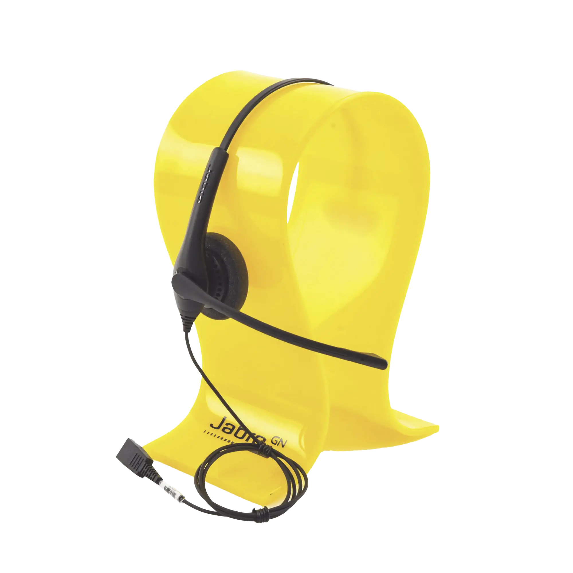 Jabra Biz 1500 Mono, auricular profesional con cancelación de ruido, ligero y cómodo ideal para contact center con conexión QD (1513-0157)