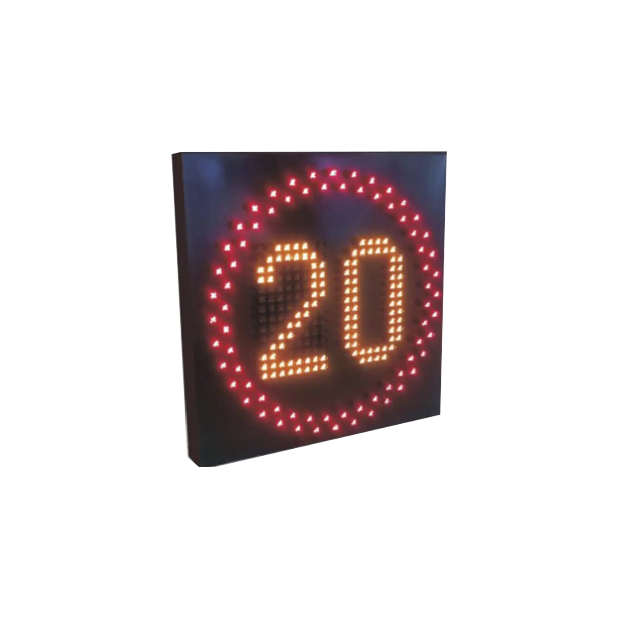 Pantalla para limite de velocidad