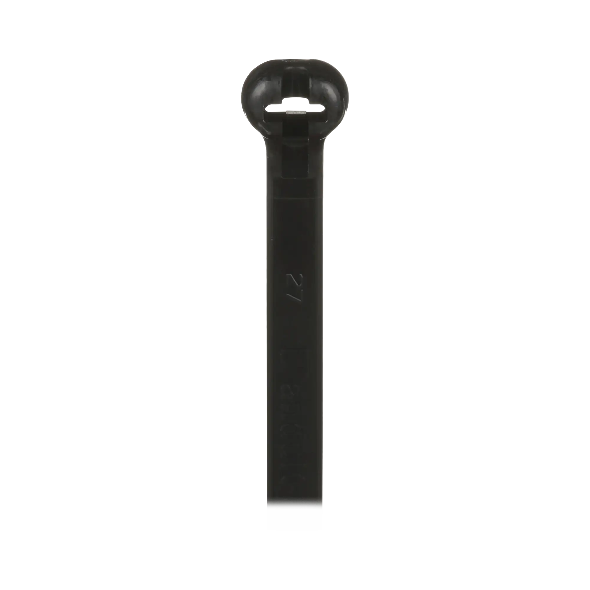 Cincho Dome-Top Nylon 6.6, 378mm largo x 7mm ancho, Color Negro. Paquete de 250 piezas