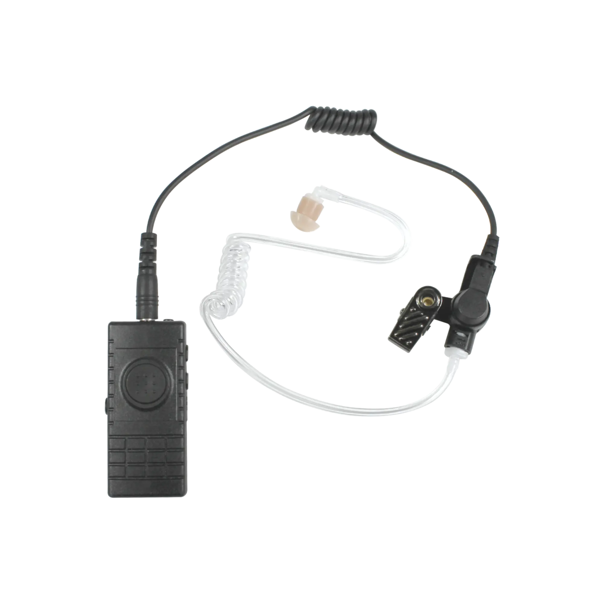 PTT Bluetooth con tubo acústico para radios HYT con Bluetooth interconstruido, incluye cargador USB.