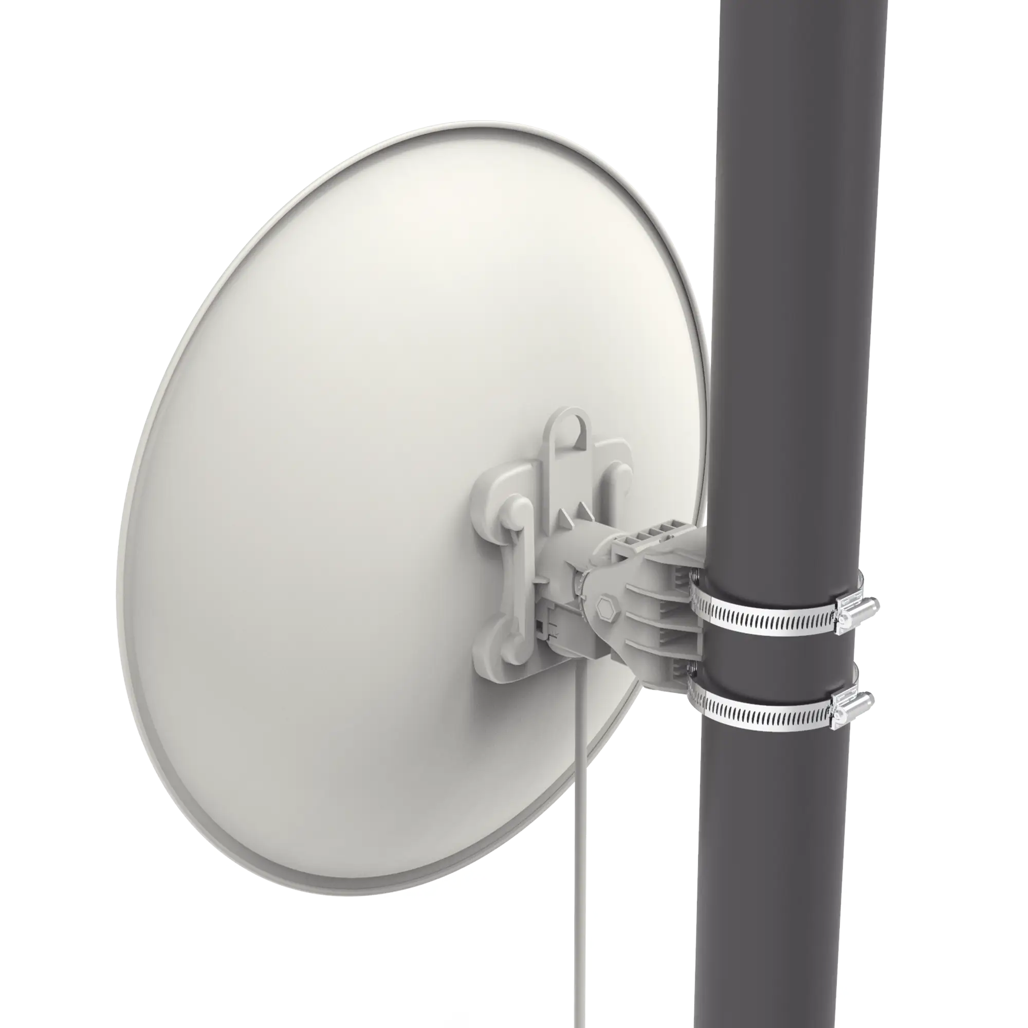 ePMP Force 200L para zonas con alta interferencia, hasta 200 Mbps, 4910 – 5970 MHz, 802.11n, Antena de 25 dBi, latencia baja