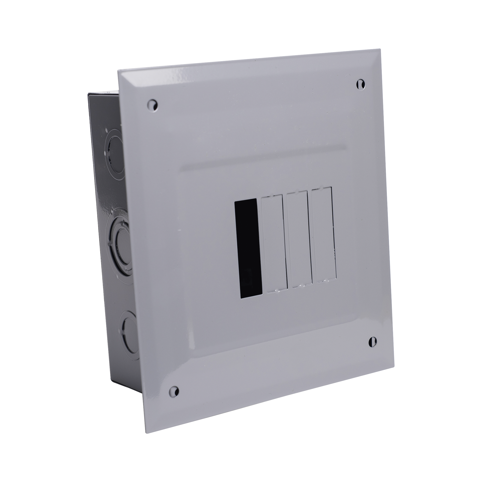 Centro de Carga para Empotrar, 04 Polos, 100 A, 1 Fase 3 Hilos, 120/240 V AC, 60Hz