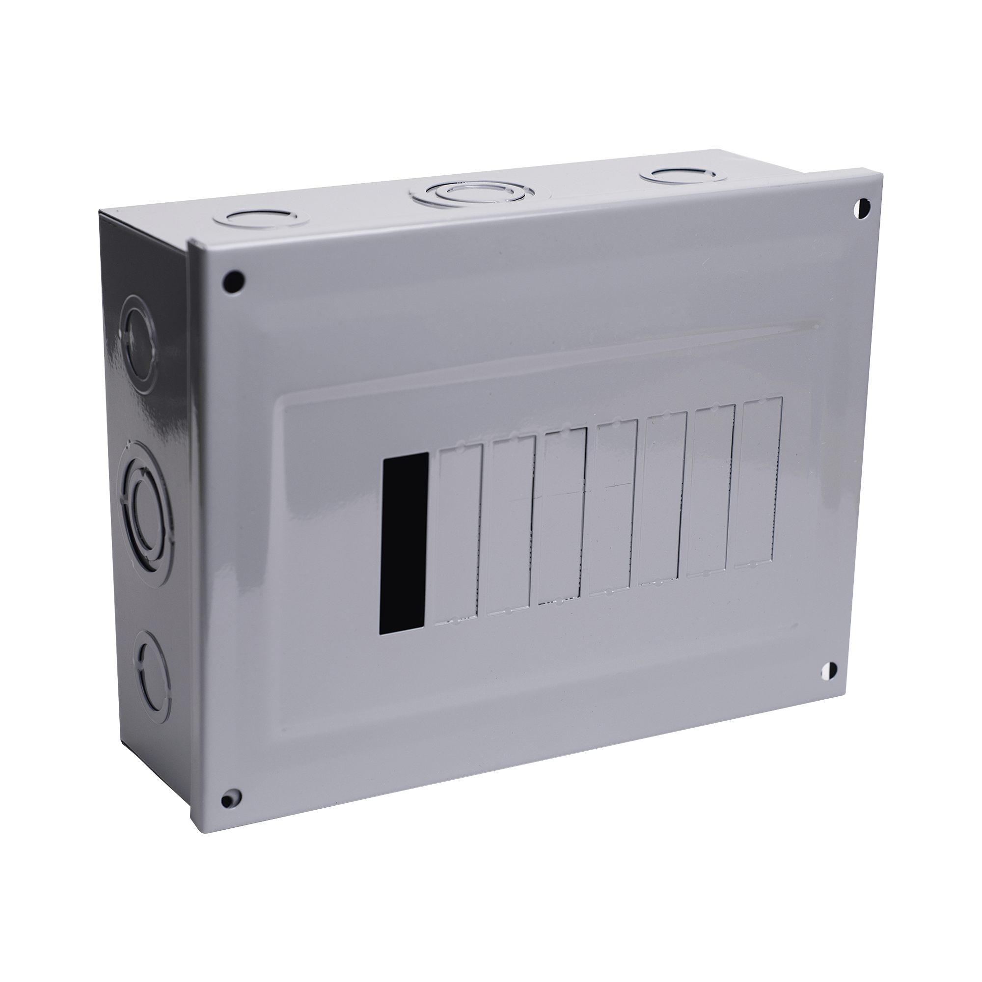 Centro de Carga para Sobreponer, 08 Polos, 100 A, 1 Fase 3 Hilos, 120/240 V AC, 60Hz