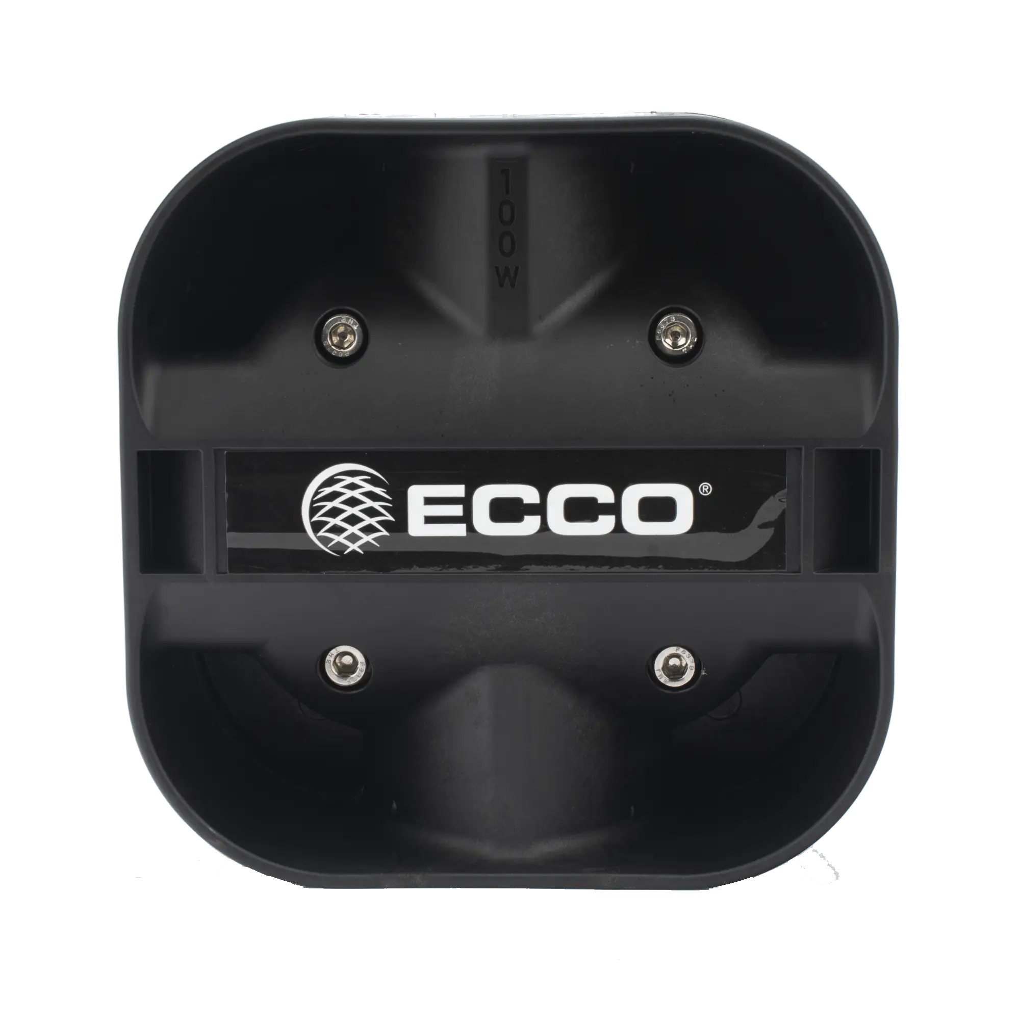 Bocina Compacta de Uso Rudo, 100 Watts de Potencia, Ideal Para Vehículos de Encubierto, Con Soporte Universal, 11 Ohms de Impedancia