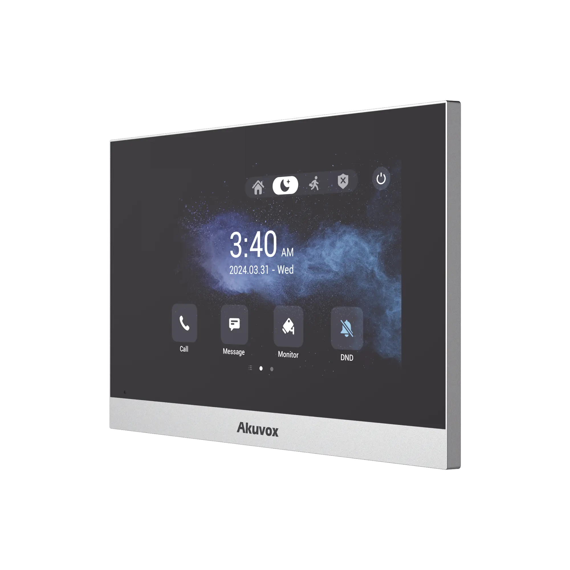 Monitor ANDROID / Soporta APP Android / Pantalla Touch Screen LCD 7″ / WiFi / Punto WIFI / Bluetooth / PoE / SIP / 8 Entradas de Alarma / 1 Salida de Relé / Comunicación con App de Familiares / Administración 100 % en la Nube