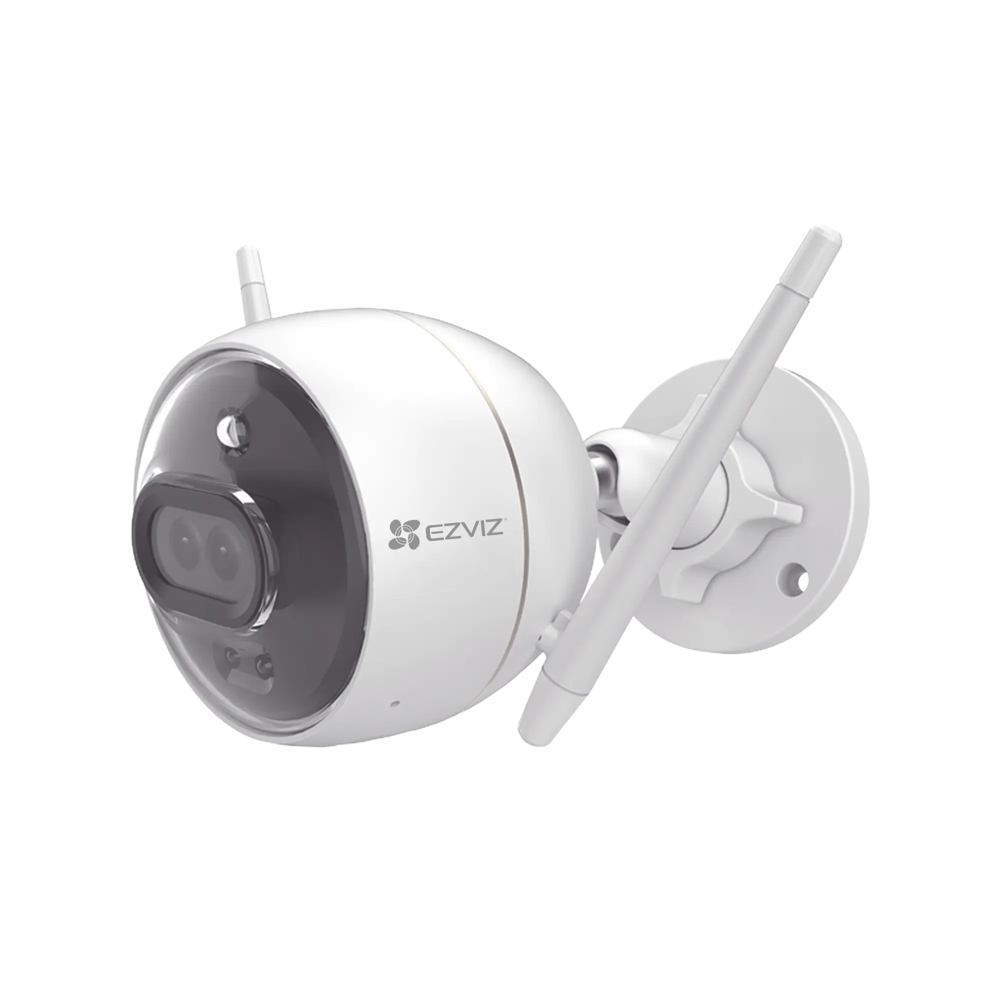 Bala IP 2 Megapíxel / Wi-Fi / Doble Lente / COLORES EN OSCURIDAD / Deteccion de Personas o Vehículos / Cruce de Línea / Intrusión a un área / Audio de dos vías / Luz Estroboscópica / Sirena / MicroSD