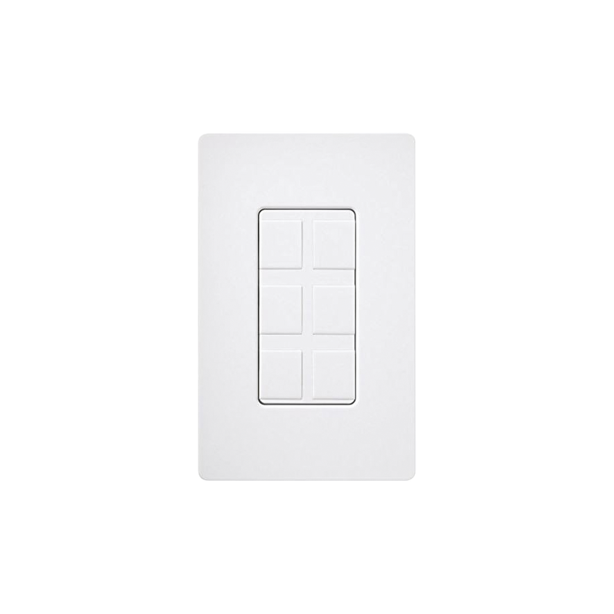 Caja de pared para contactos varios, 6 mini espacios.