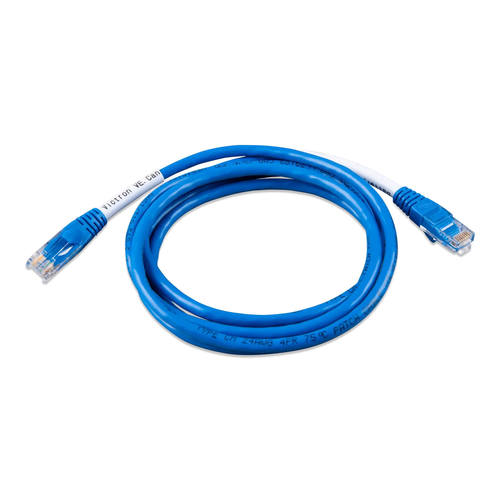 Cable Comunicación VE.can tipo B de 1.8 m para Programación de Victron con aterías Pytes y Epever