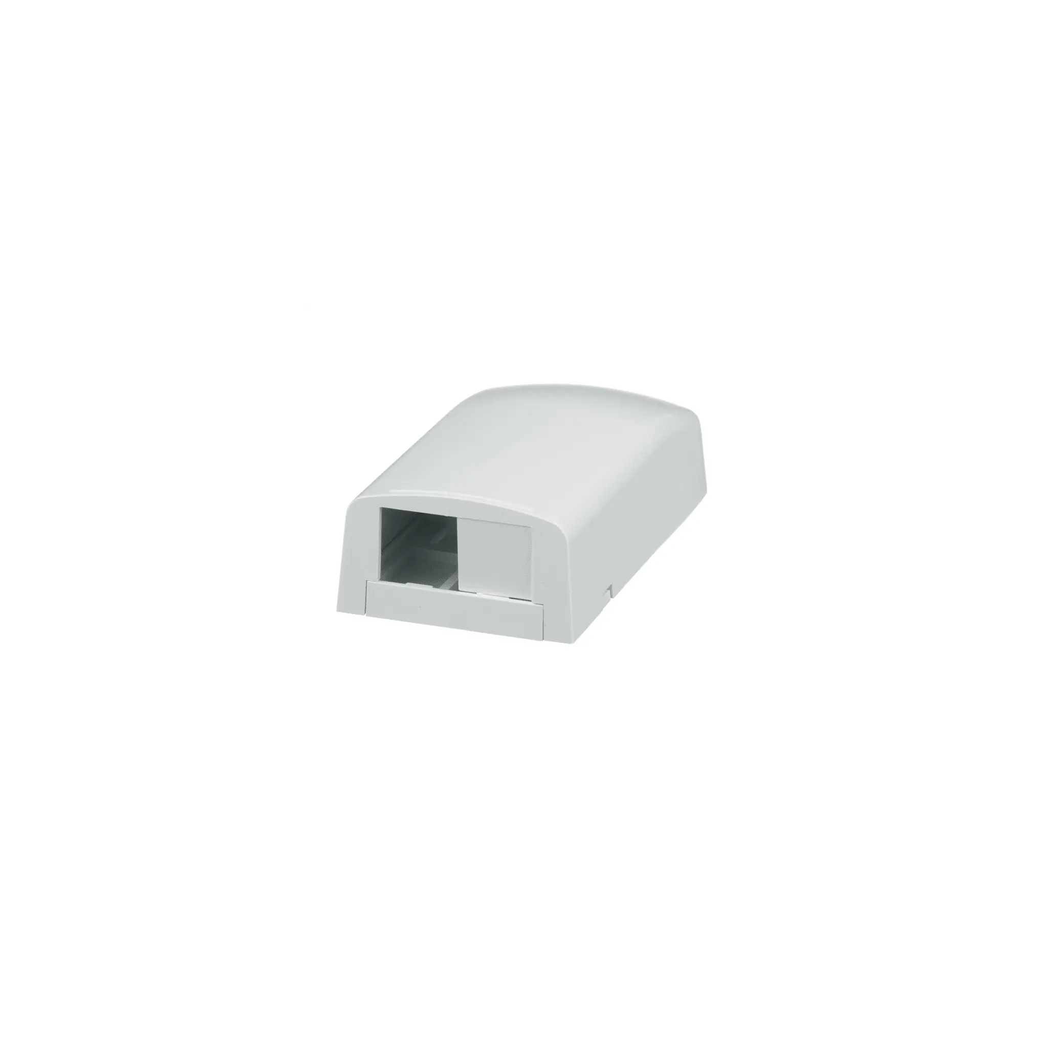Caja de Montaje en Superficie, Para 2 M贸dulos Mini-Com, Color Blanco