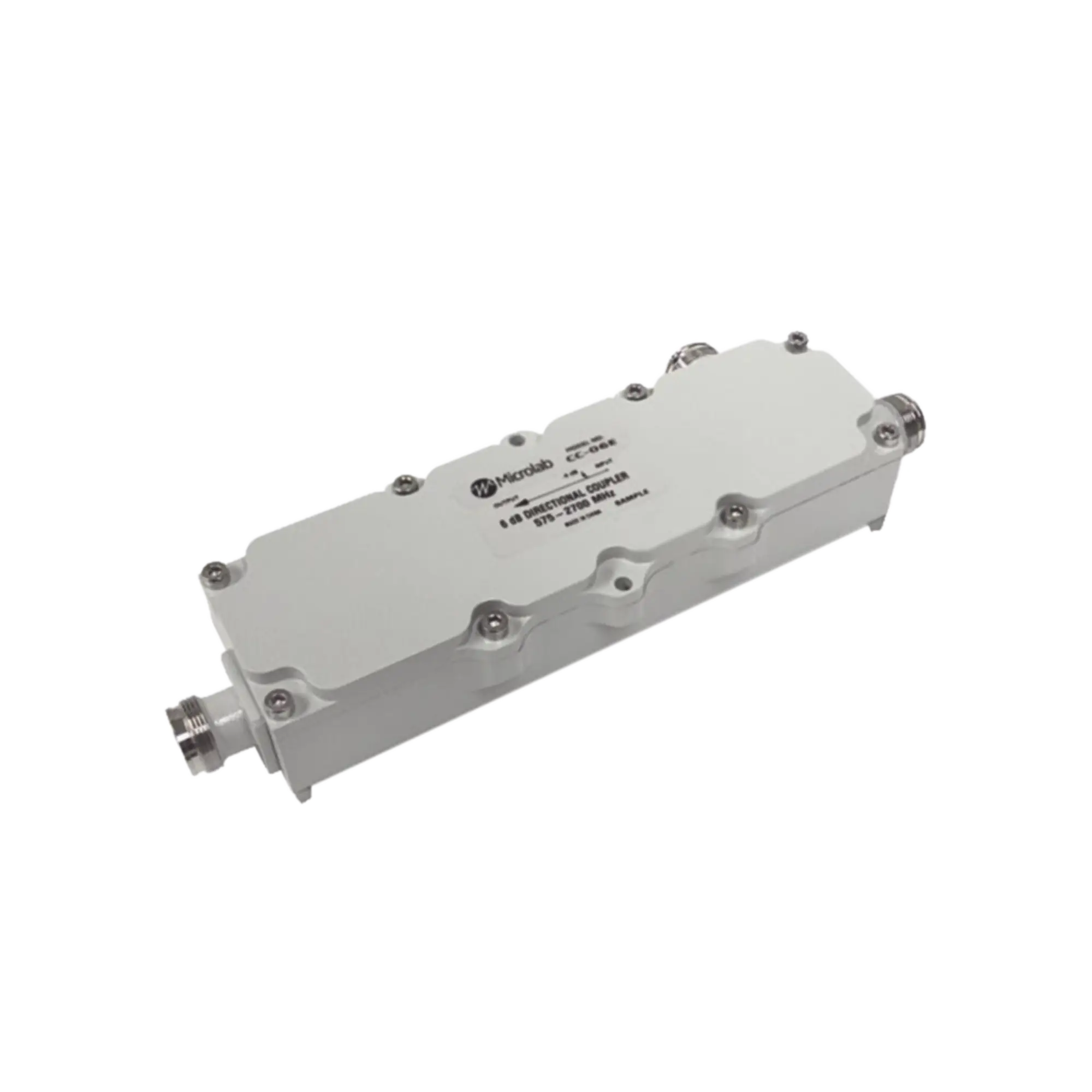 Acoplador direccional 5dB 575-2700MHz 300W – 161 dBc 4.3 – 10 IP67