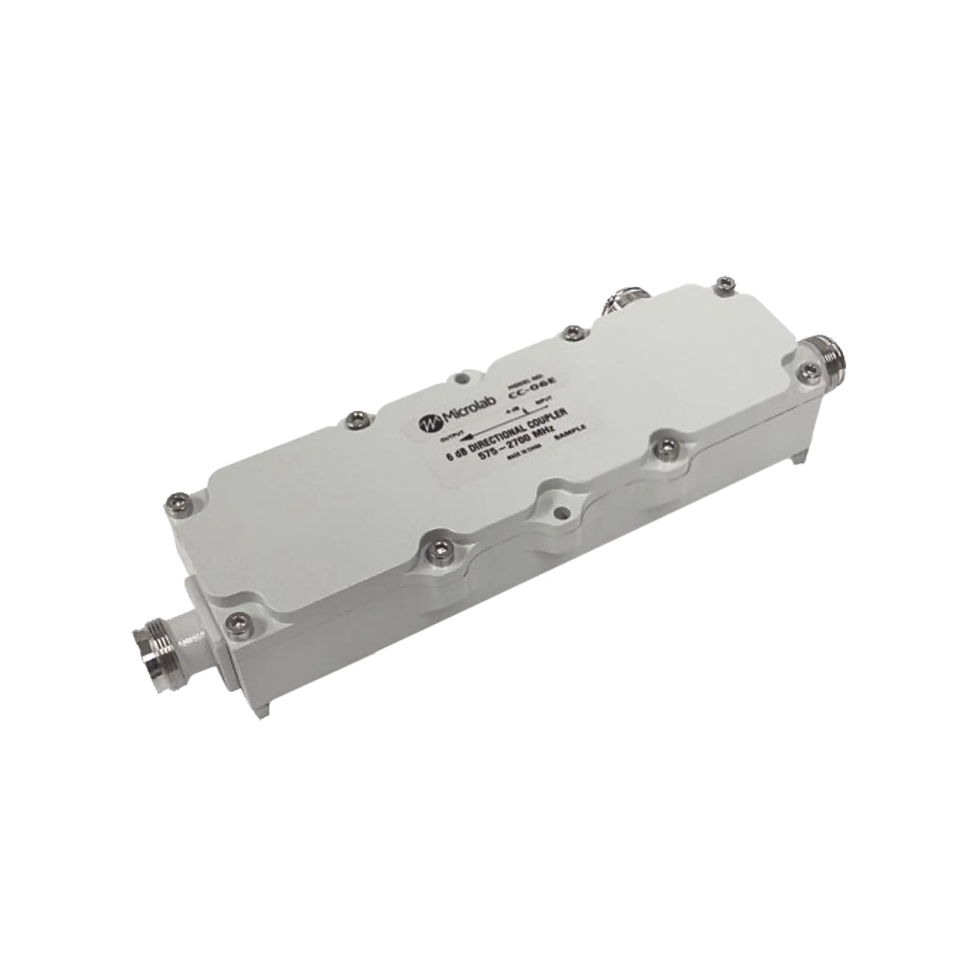 Acoplador direccional 7dB 575-2700MHz 300W – 161 dBc 4.3 – 10 IP67